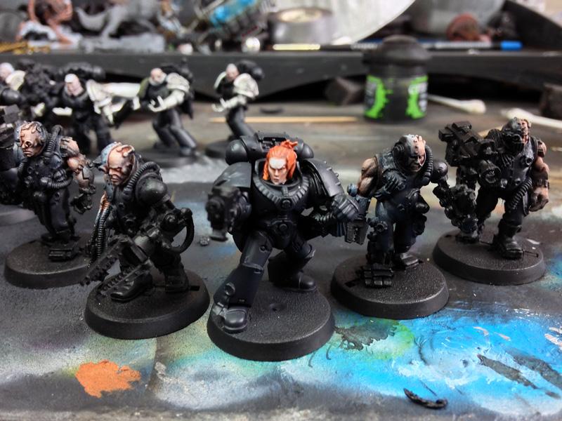 Deathwatch, Space Marines, Work In Progress