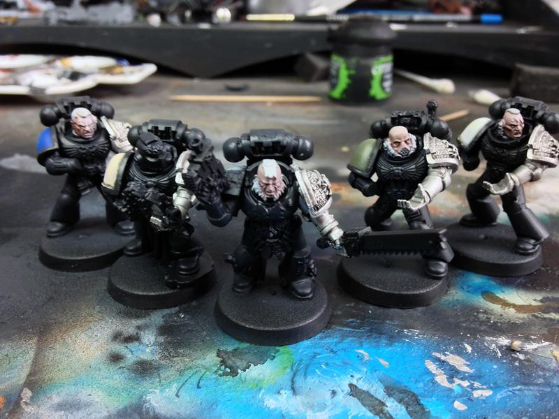 Deathwatch, Space Marines, Work In Progress