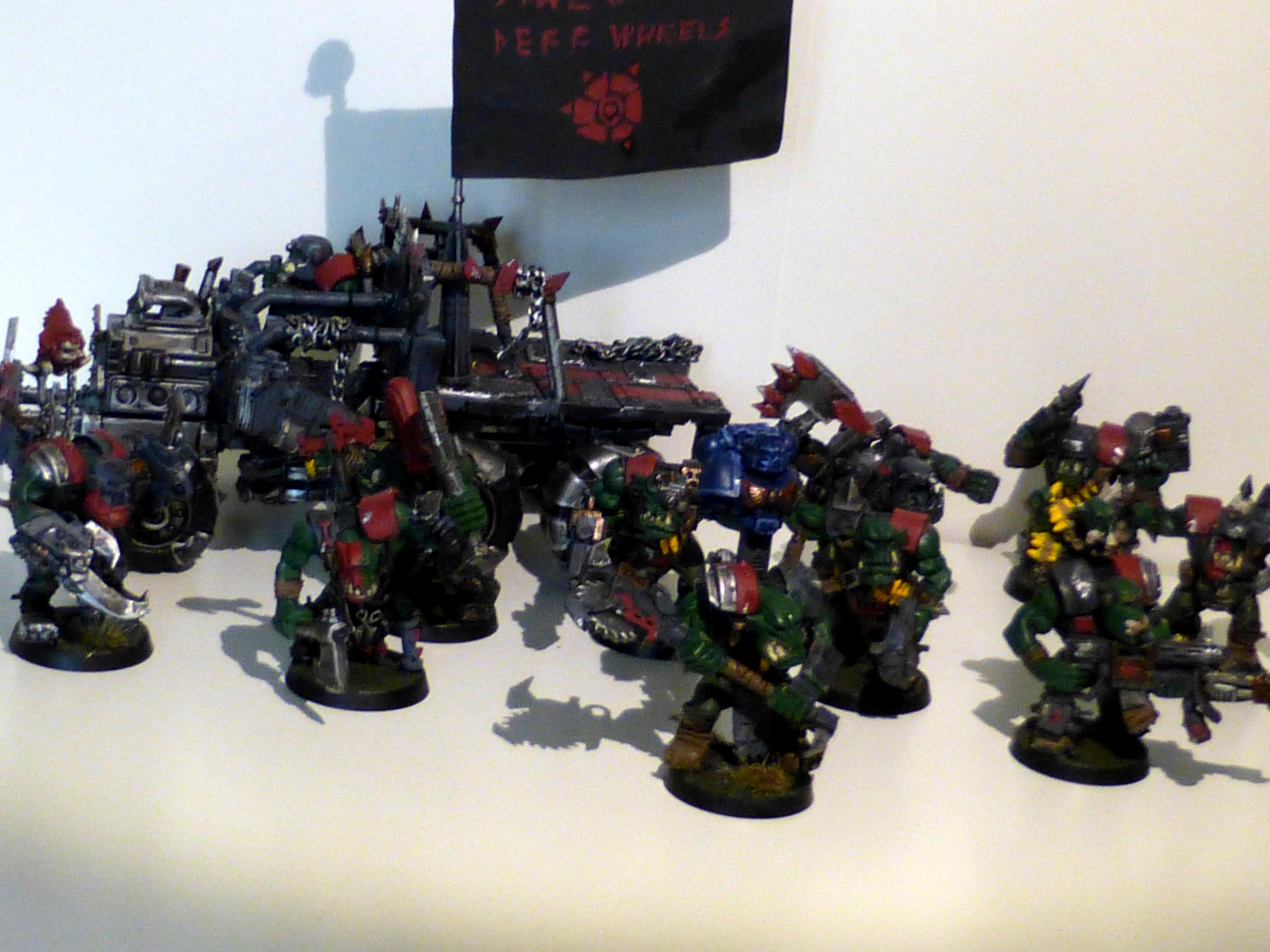 Blood Wheel Maraudaraz, Nob, Orks, Trukk