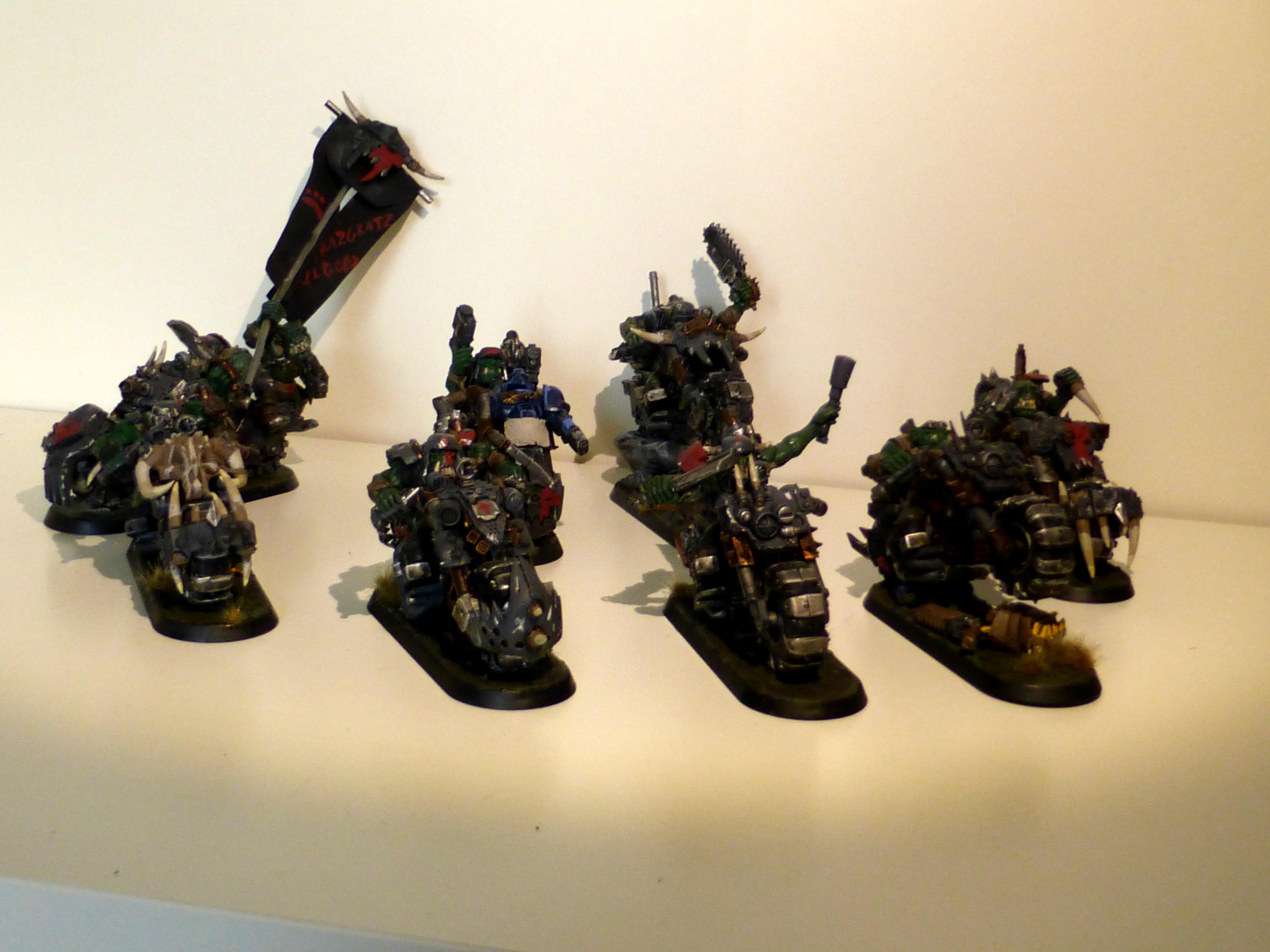 Blood Wheel Maraudaraz, Orks, Warbikers