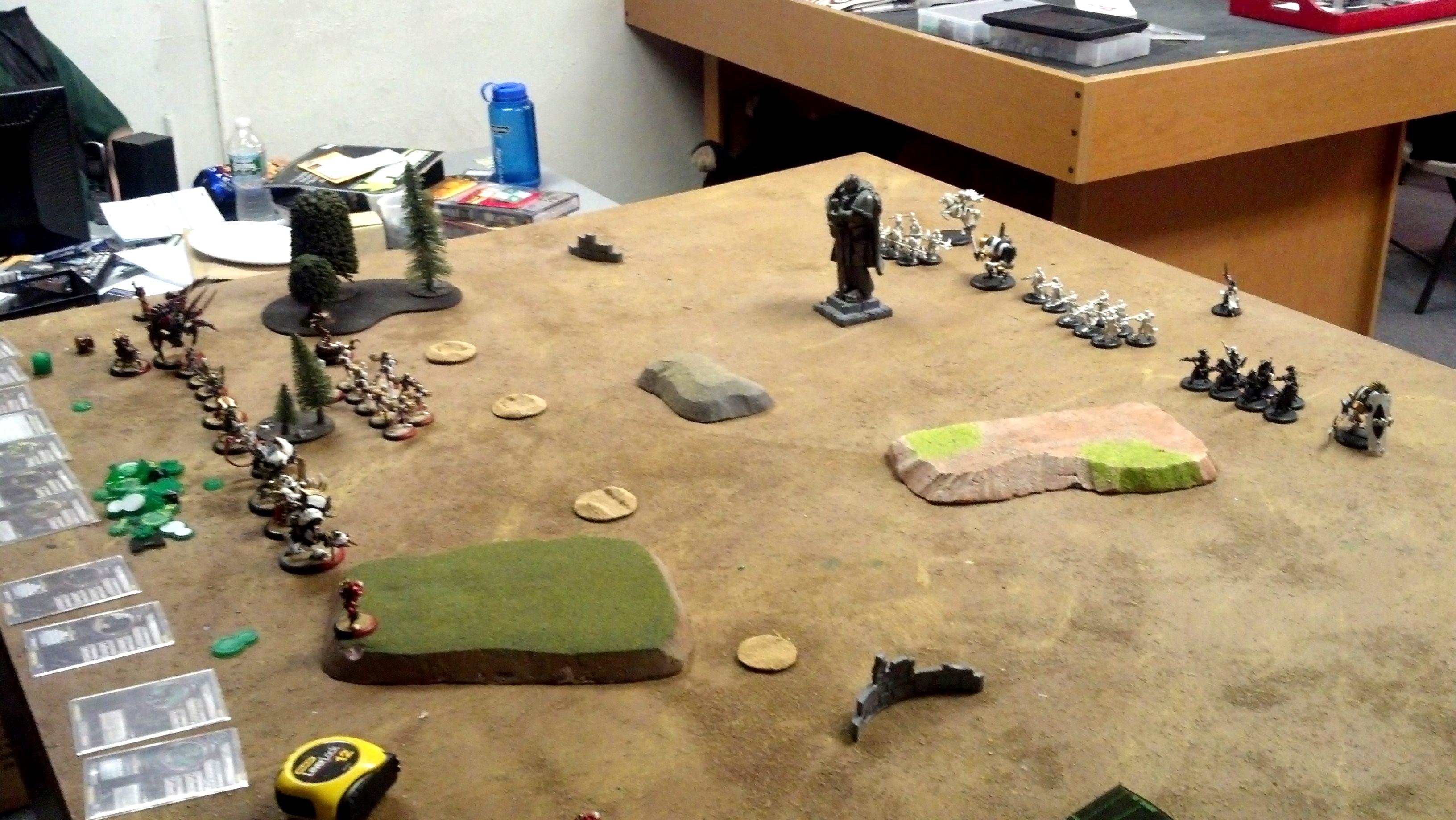 Battle Report, Hordes, Privateer Press, Warmachine