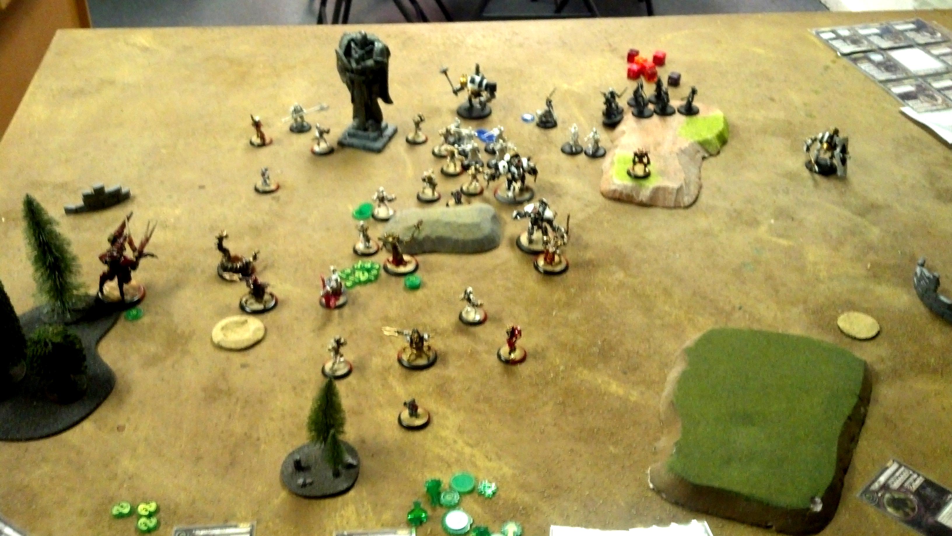 Battle Report, Hordes, Privateer Press, Warmachine