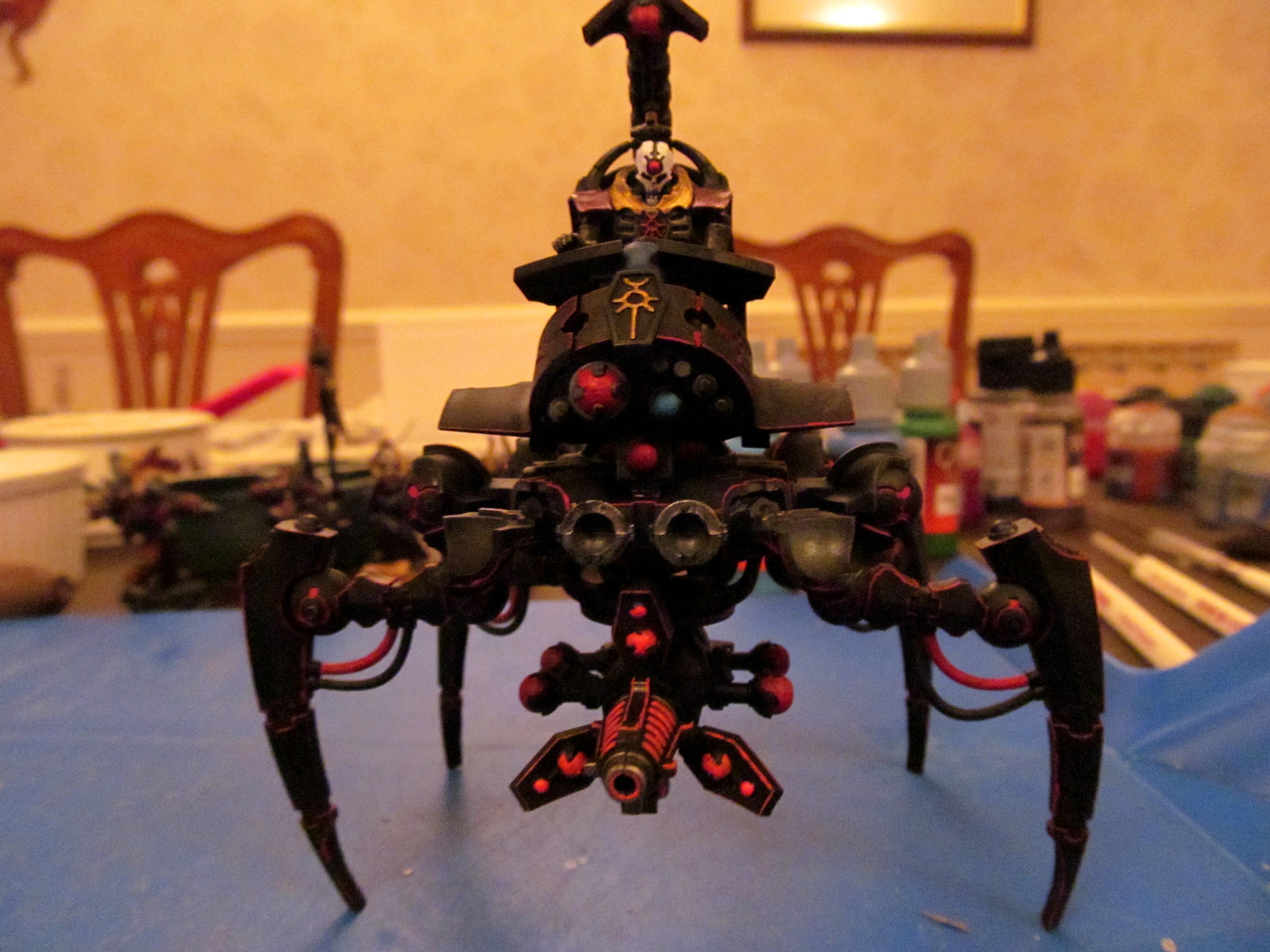 All but front legs and mandibles