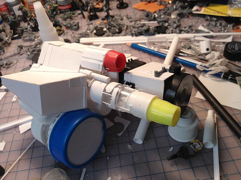 Plasticard, Scratch Build, Stormraven