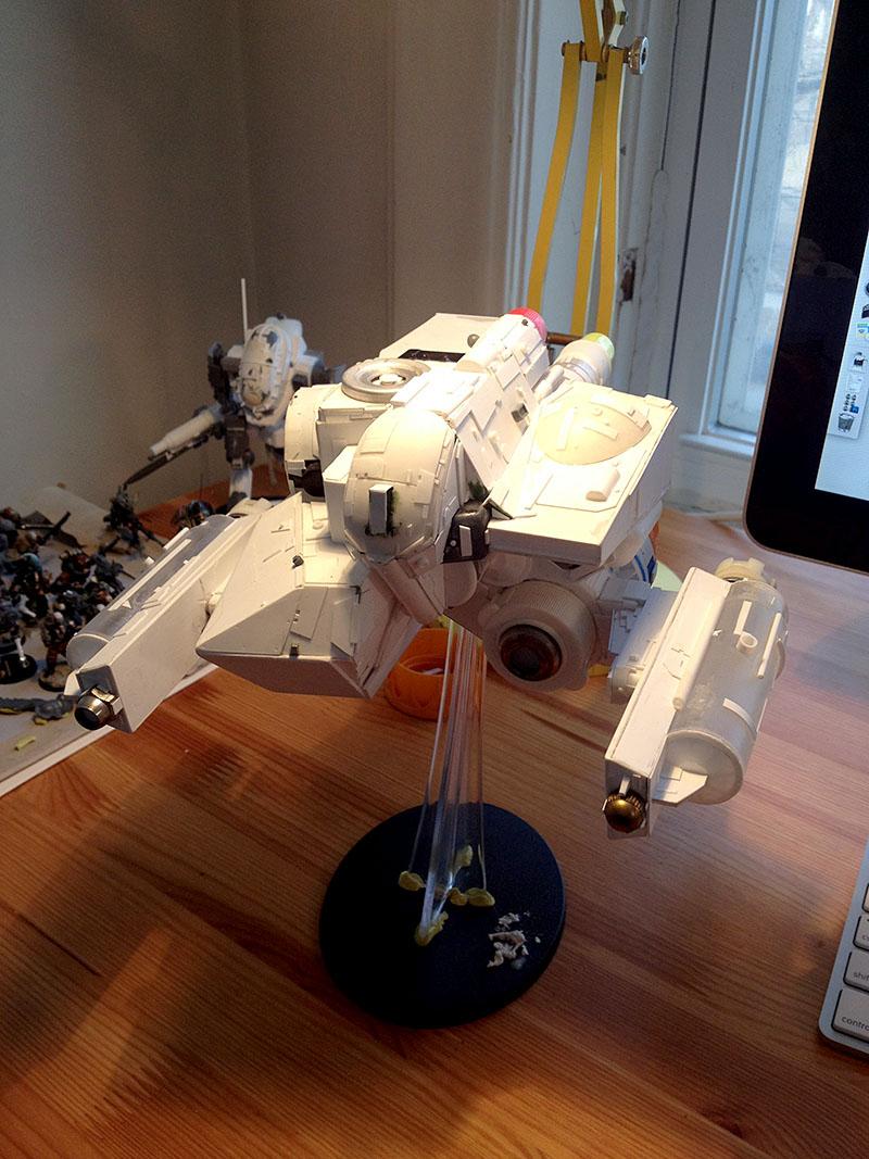 Plasticard, Scratch Build, Stormraven