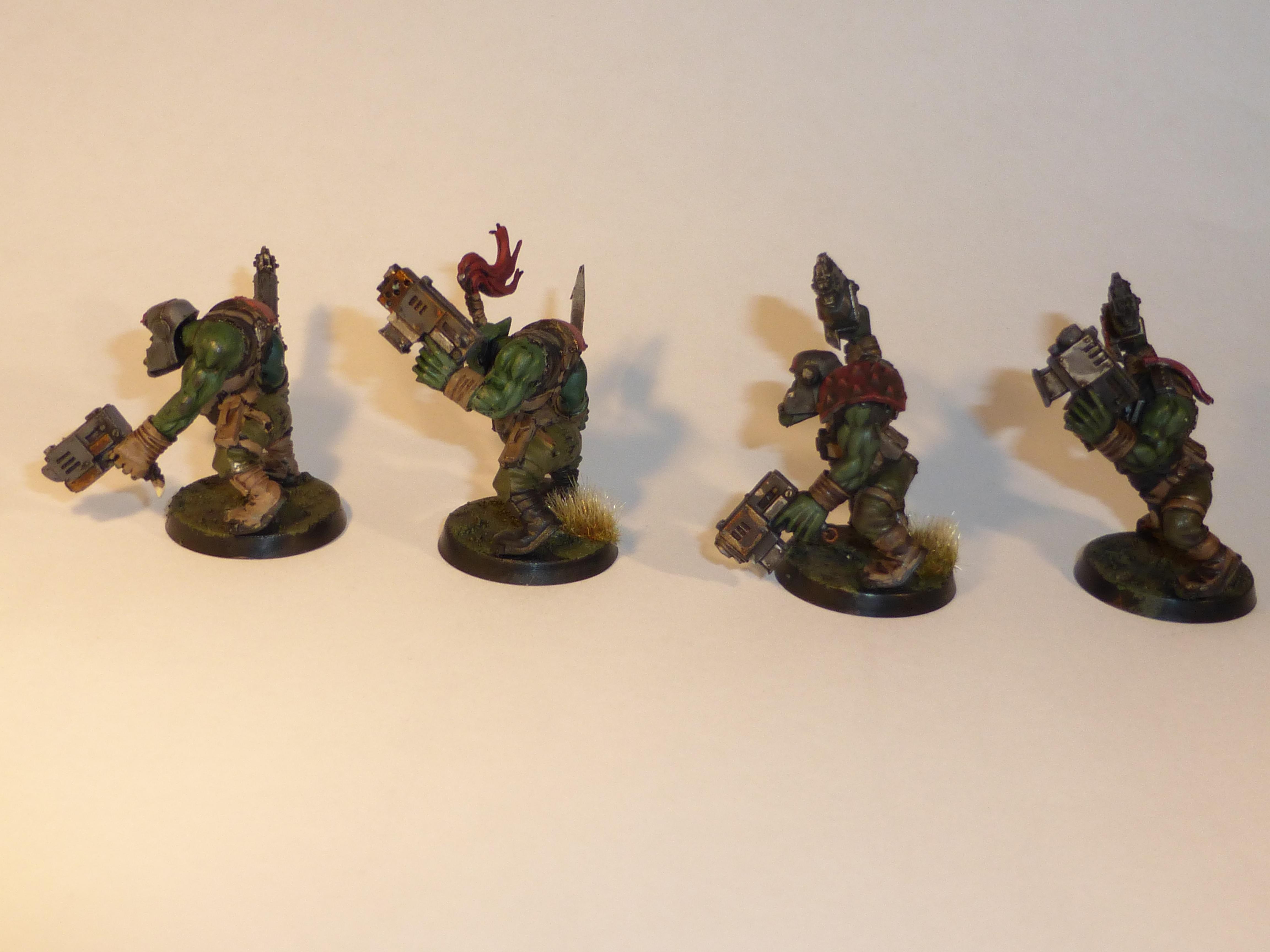 Blood Wheel Maraudaraz, Boy, Orks, Work In Progress