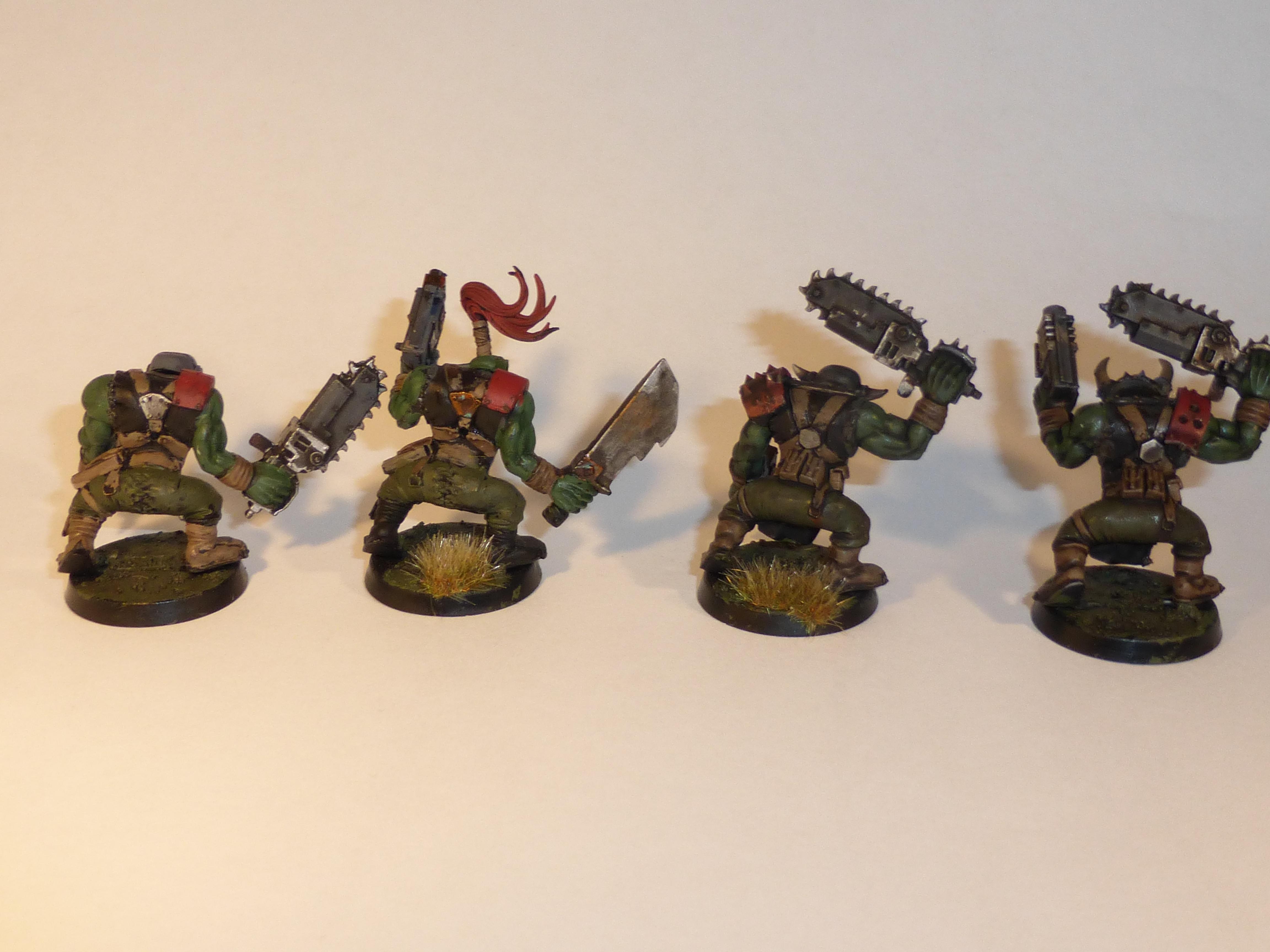 Blood Wheel Maraudaraz, Boy, Orks, Work In Progress