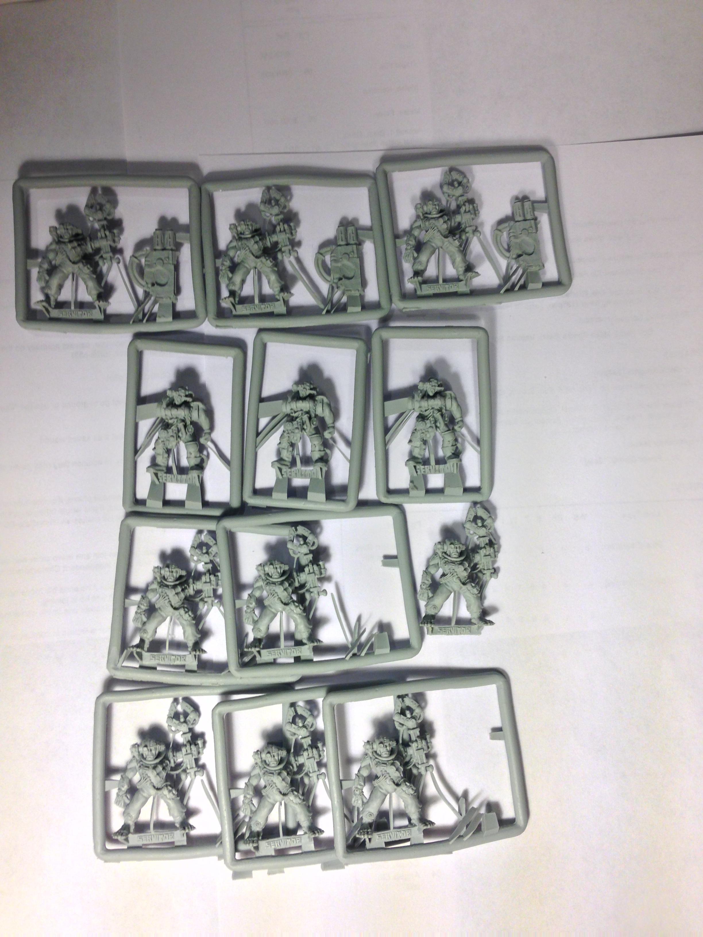 Finecast, Servitors