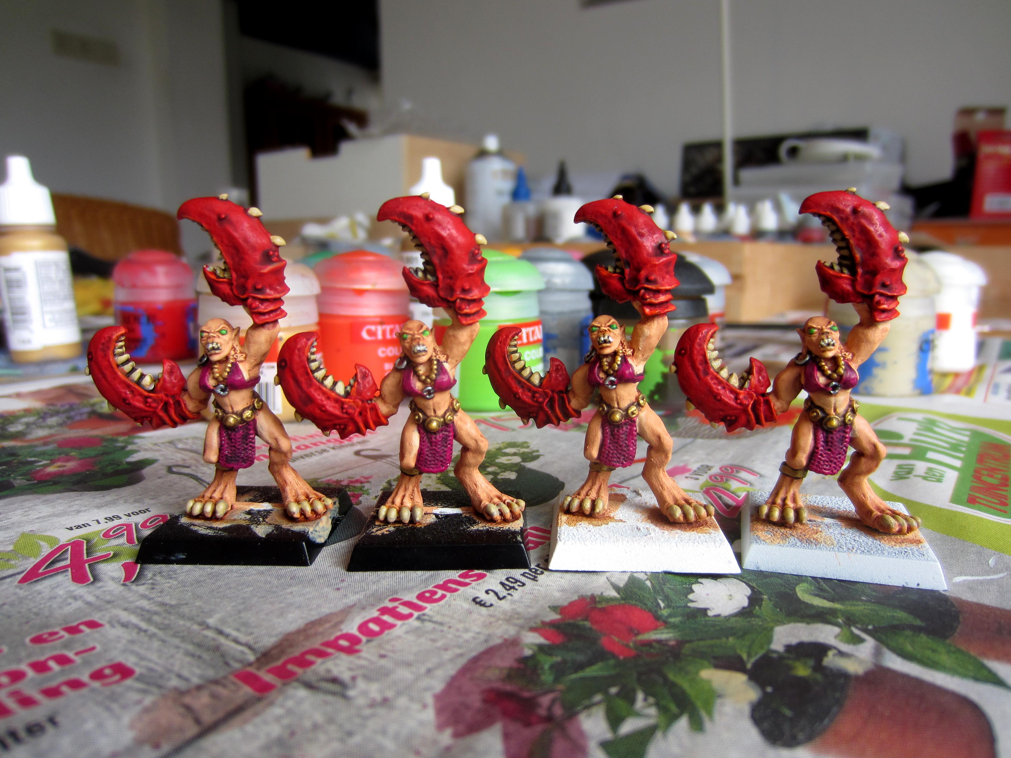 Chaos, Daemonettes, Daemons, Slaanesh, Work In Progress