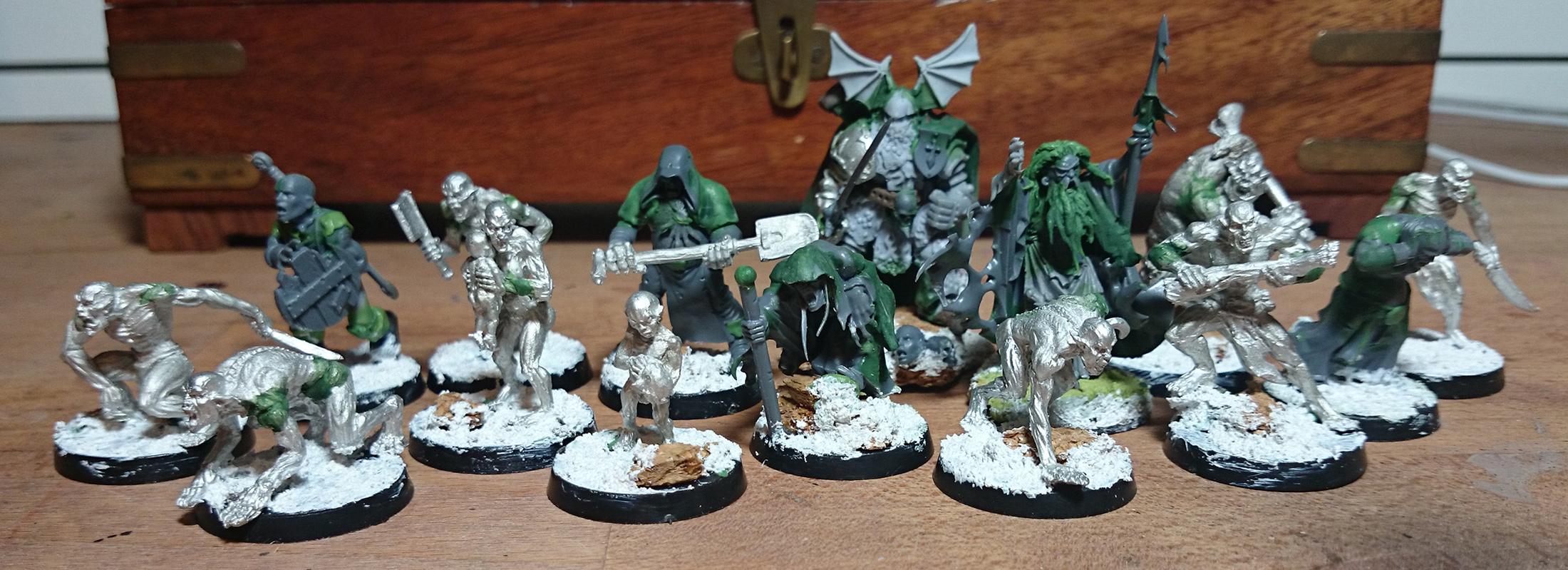 Ghouls, Greenstuff, Mordheim, Necromancer, Undead, Vampire, Vampire Counts