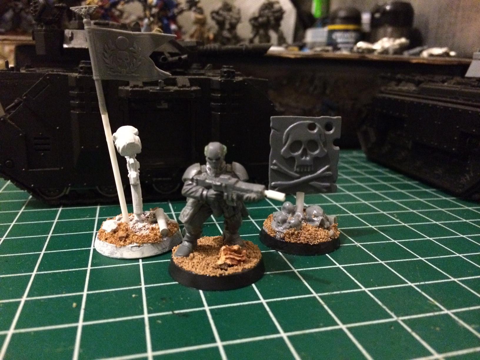 Flag &amp; Sign WIP (comparison)