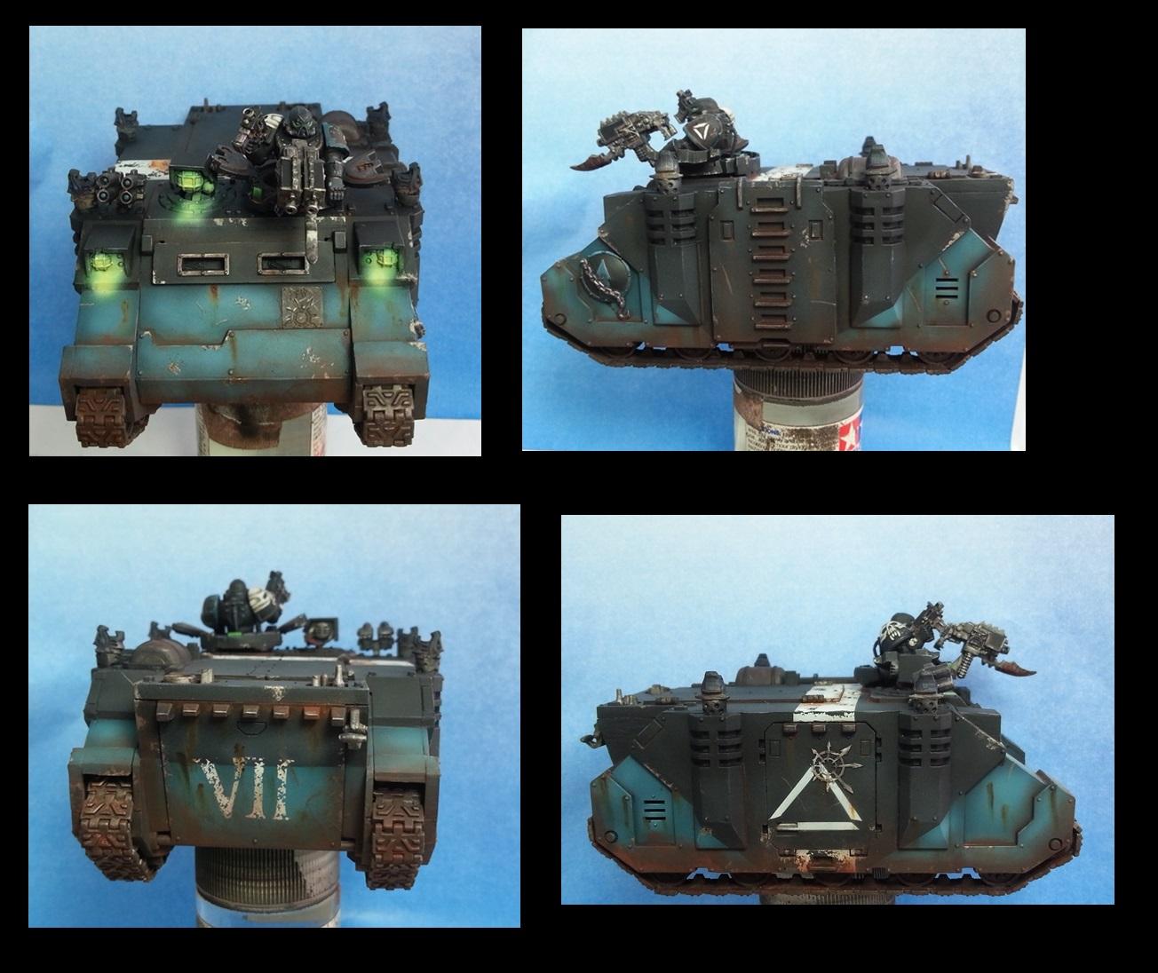 Chaos Space Marines, Rhino, Warhammer 40,000