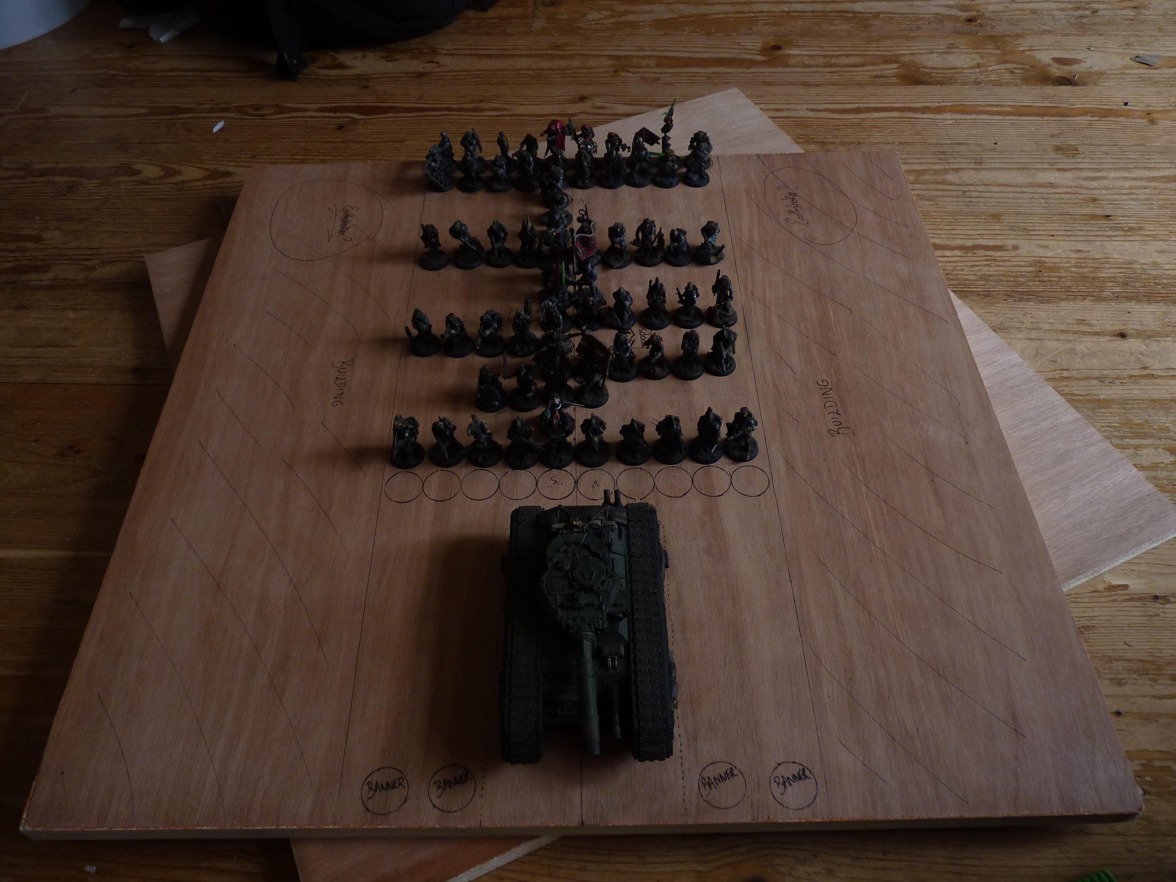 Armies on parade plan