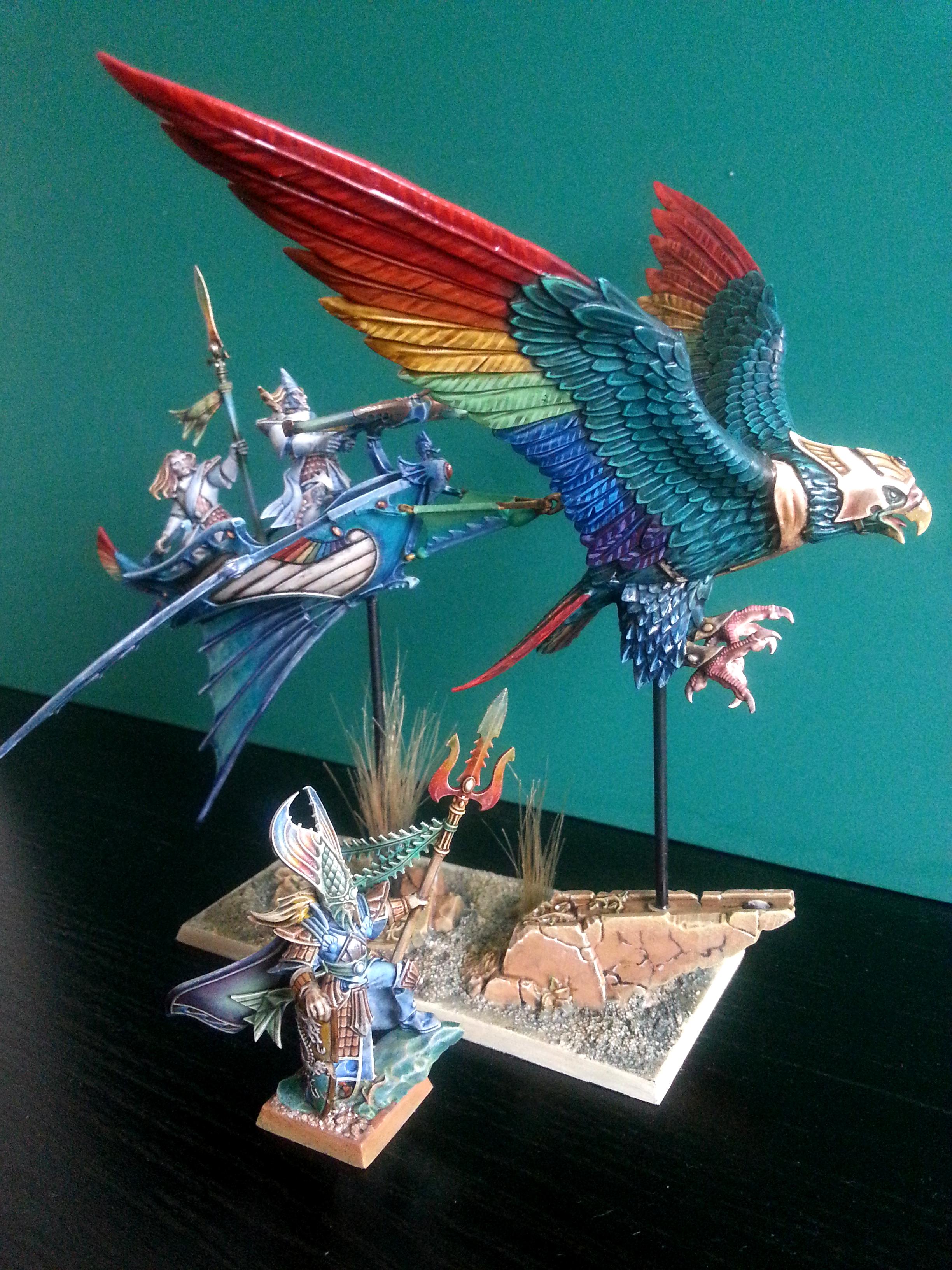 Eagle, Elves, High Elves, Rainbow, Skycutter