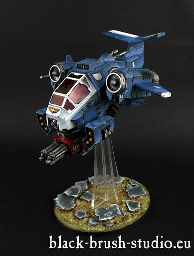 Adeptus Astartes, Space Marines, Stormtalon Gunship, Ultramarines, Warhammer 40,000