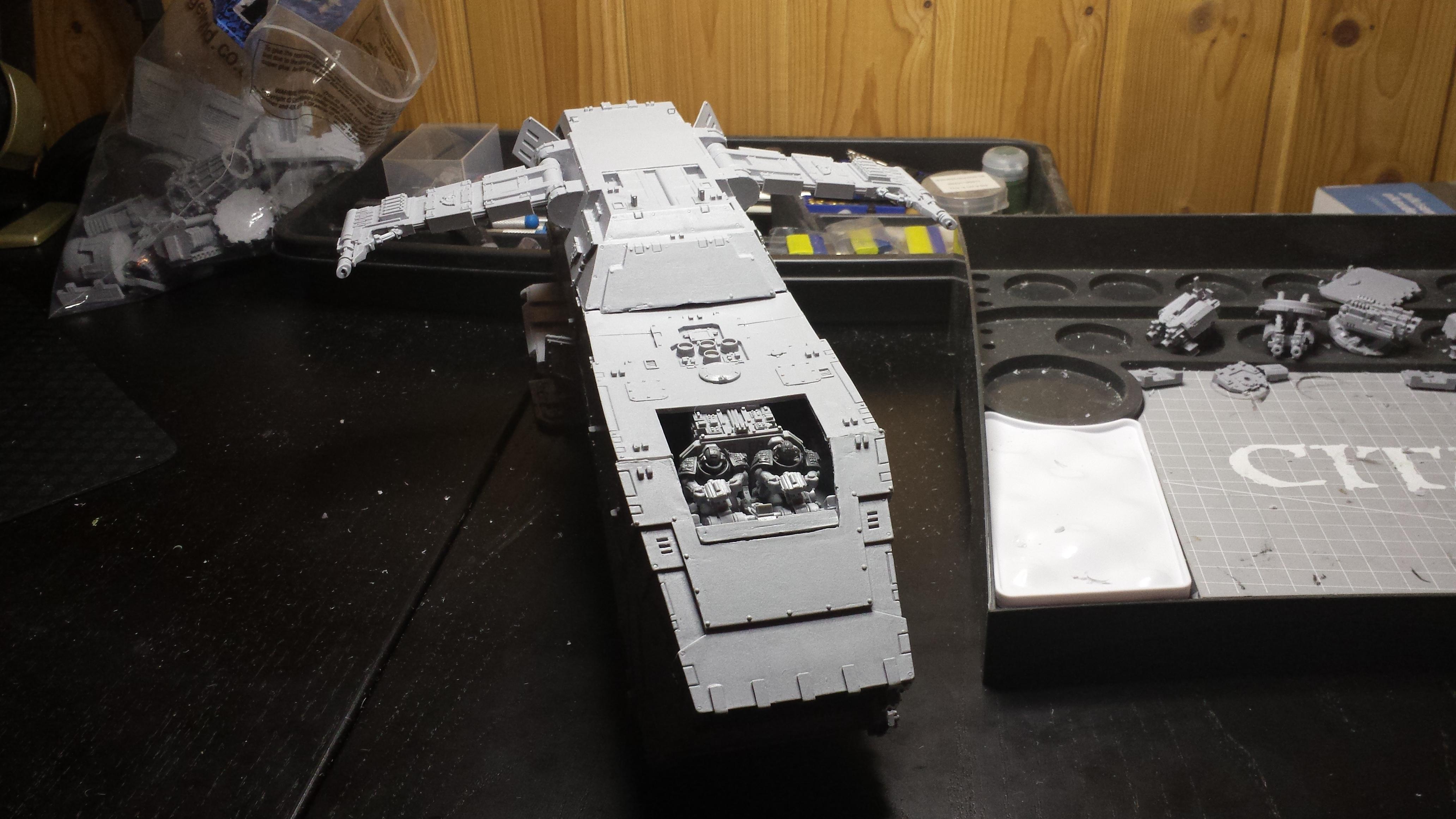 upper fusalage assembled