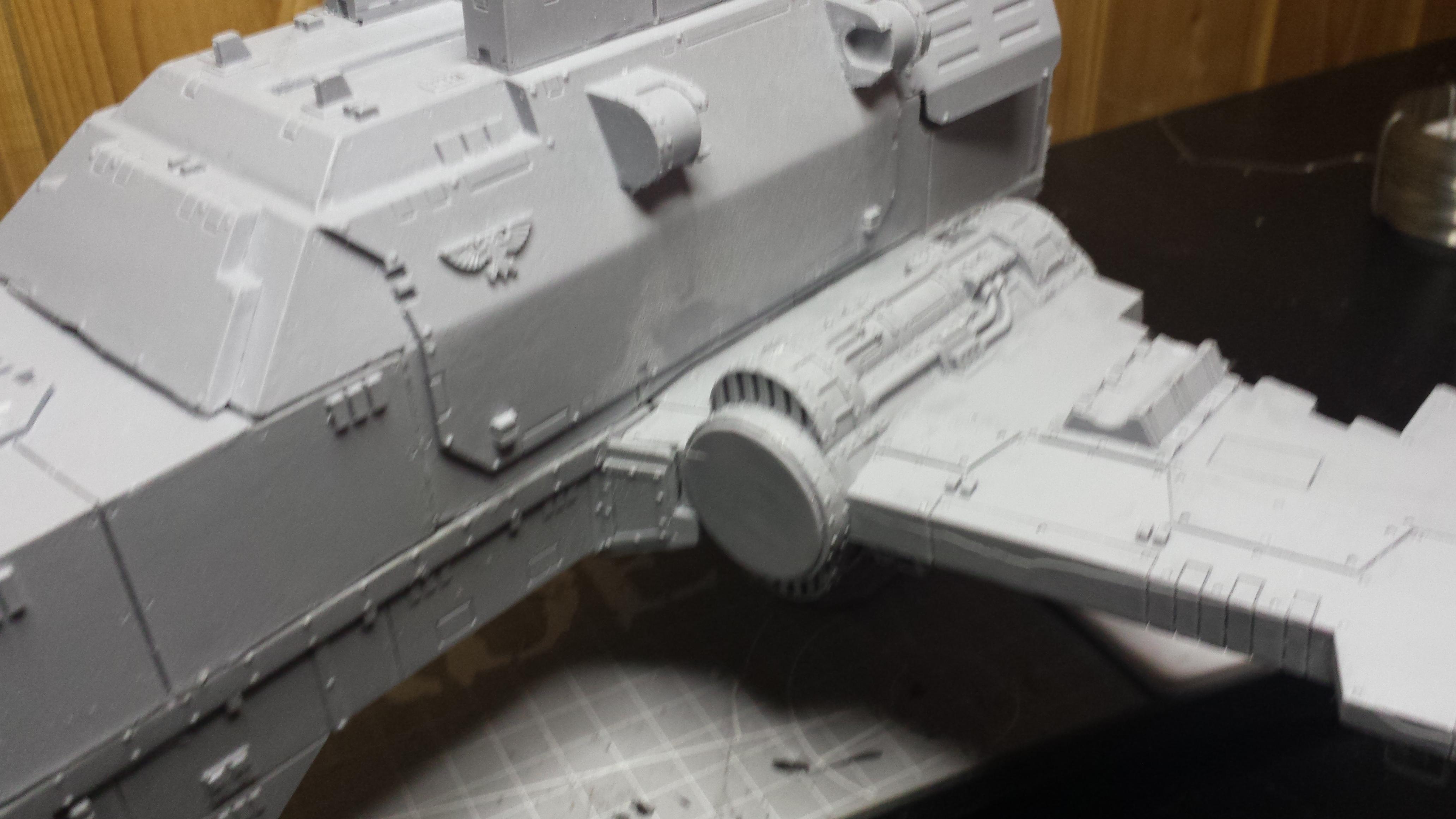 assembled wing