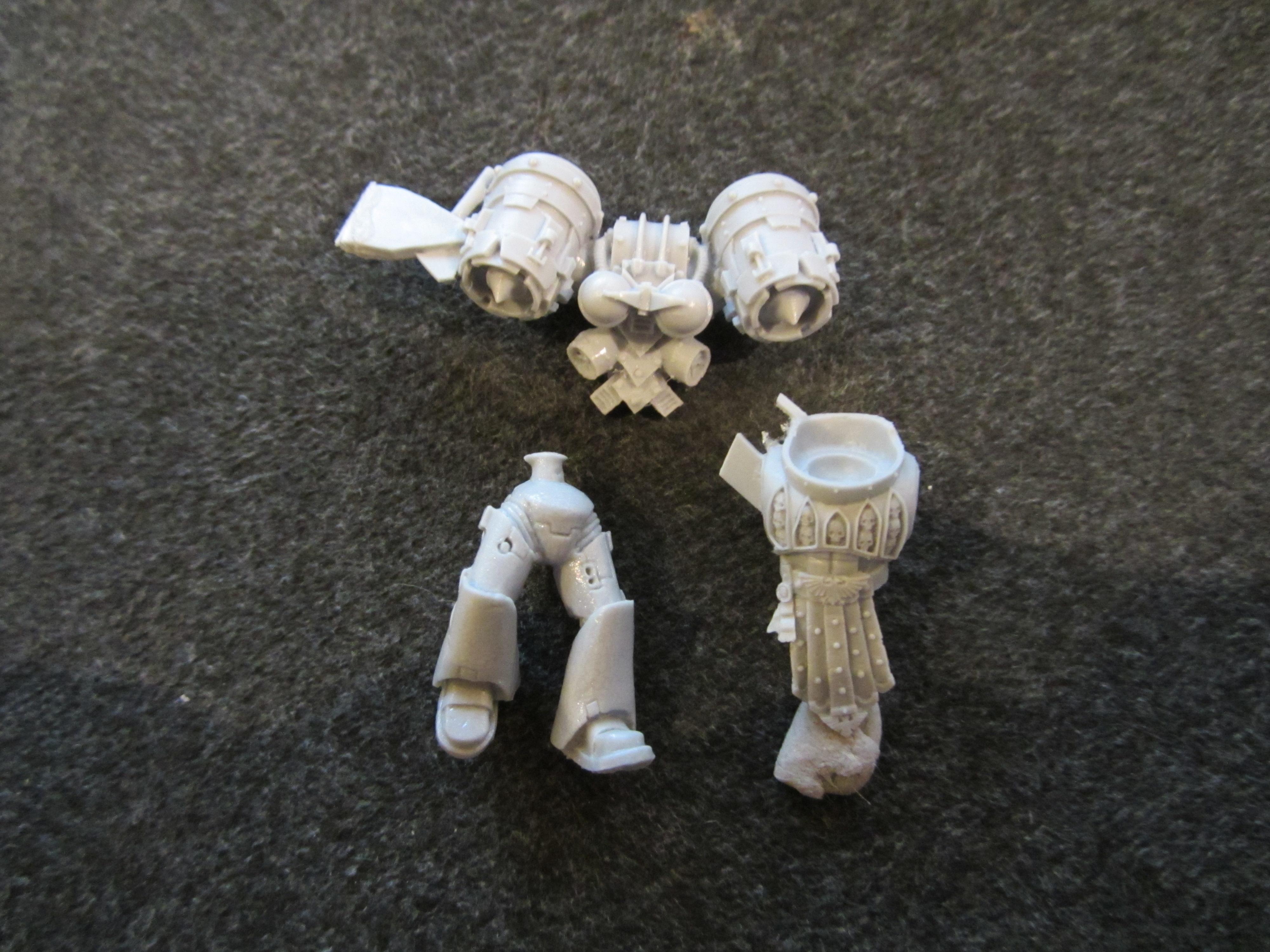 Conversion, Jump Pack, Space Marines, Vanguard, Work In Progress