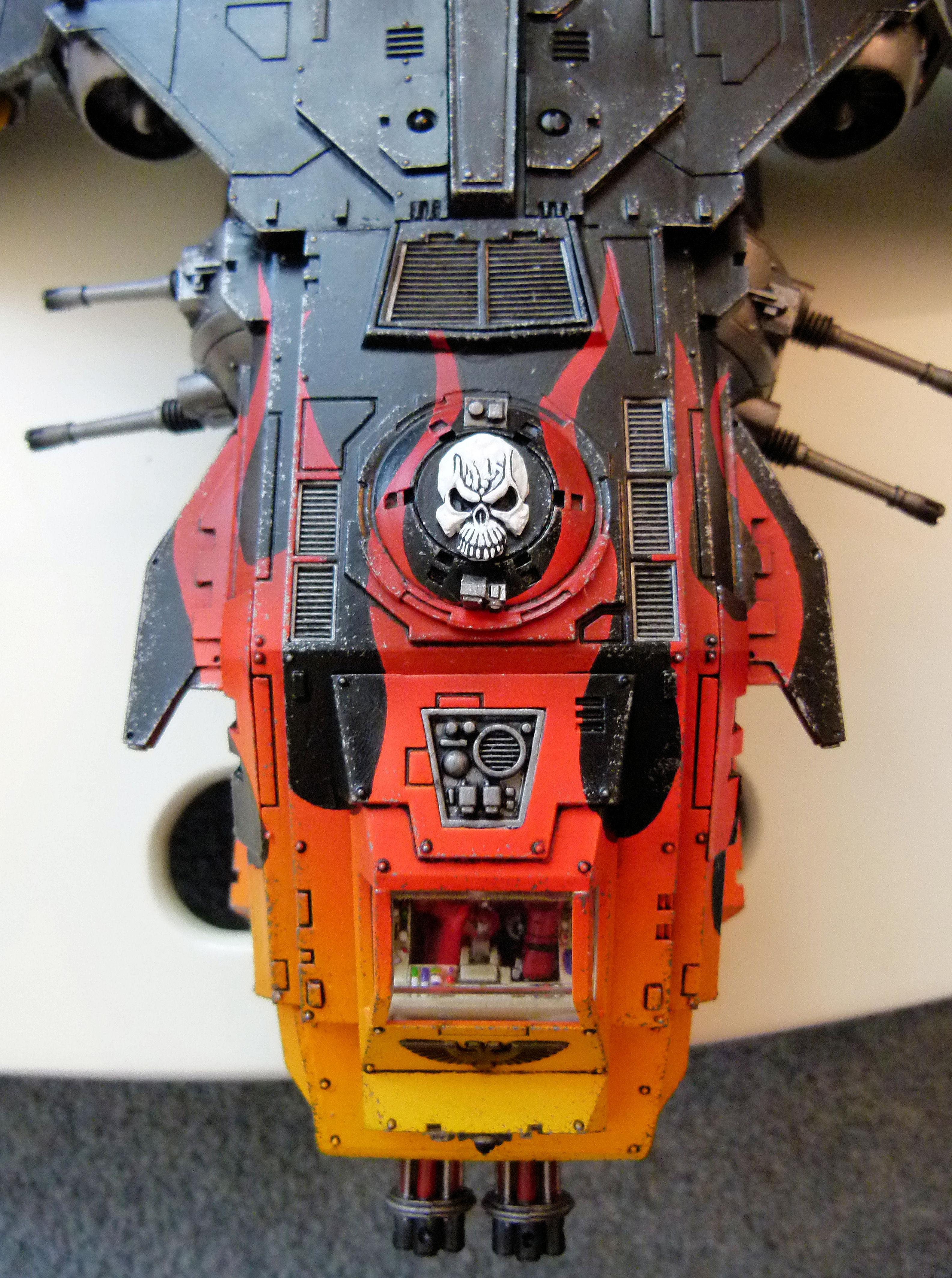 Fire Raptor Completed Top Front