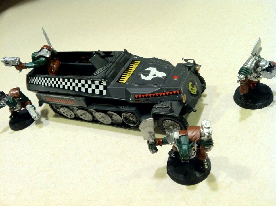 homemade Ork Halftrack