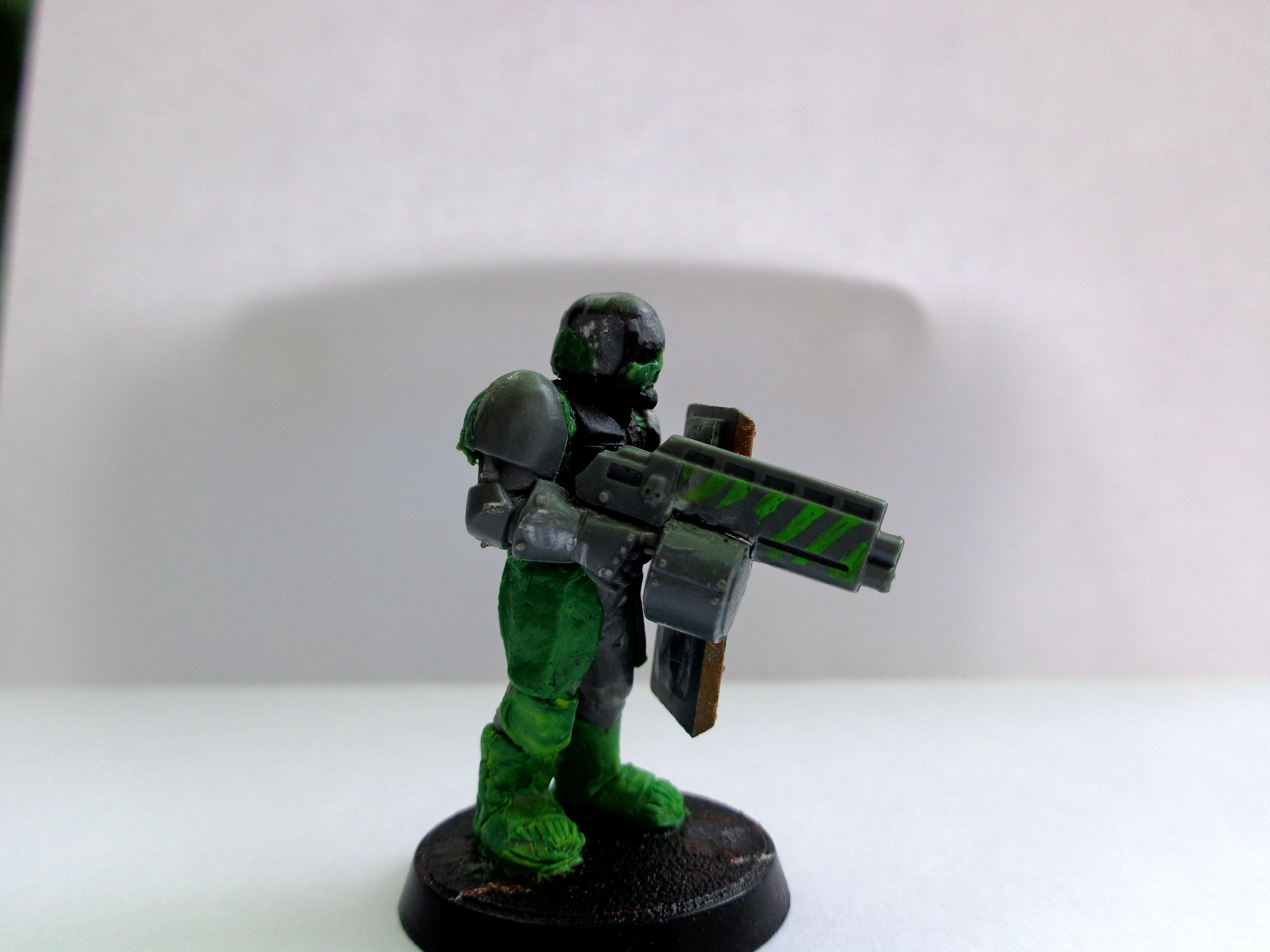 WIP Arbites with combat shotgun &amp; riot shield