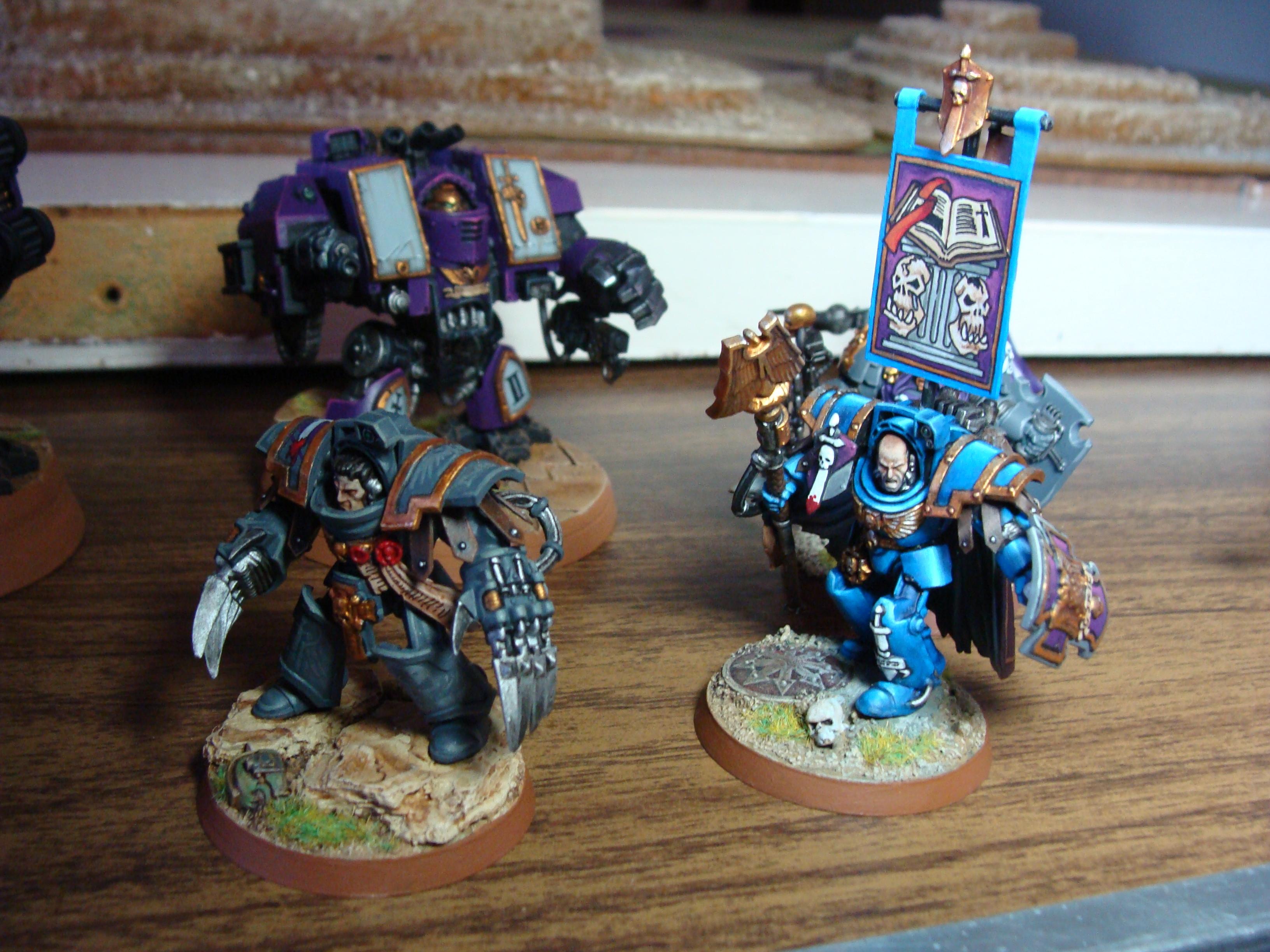 Captain, Space Marines, Terminator Armor