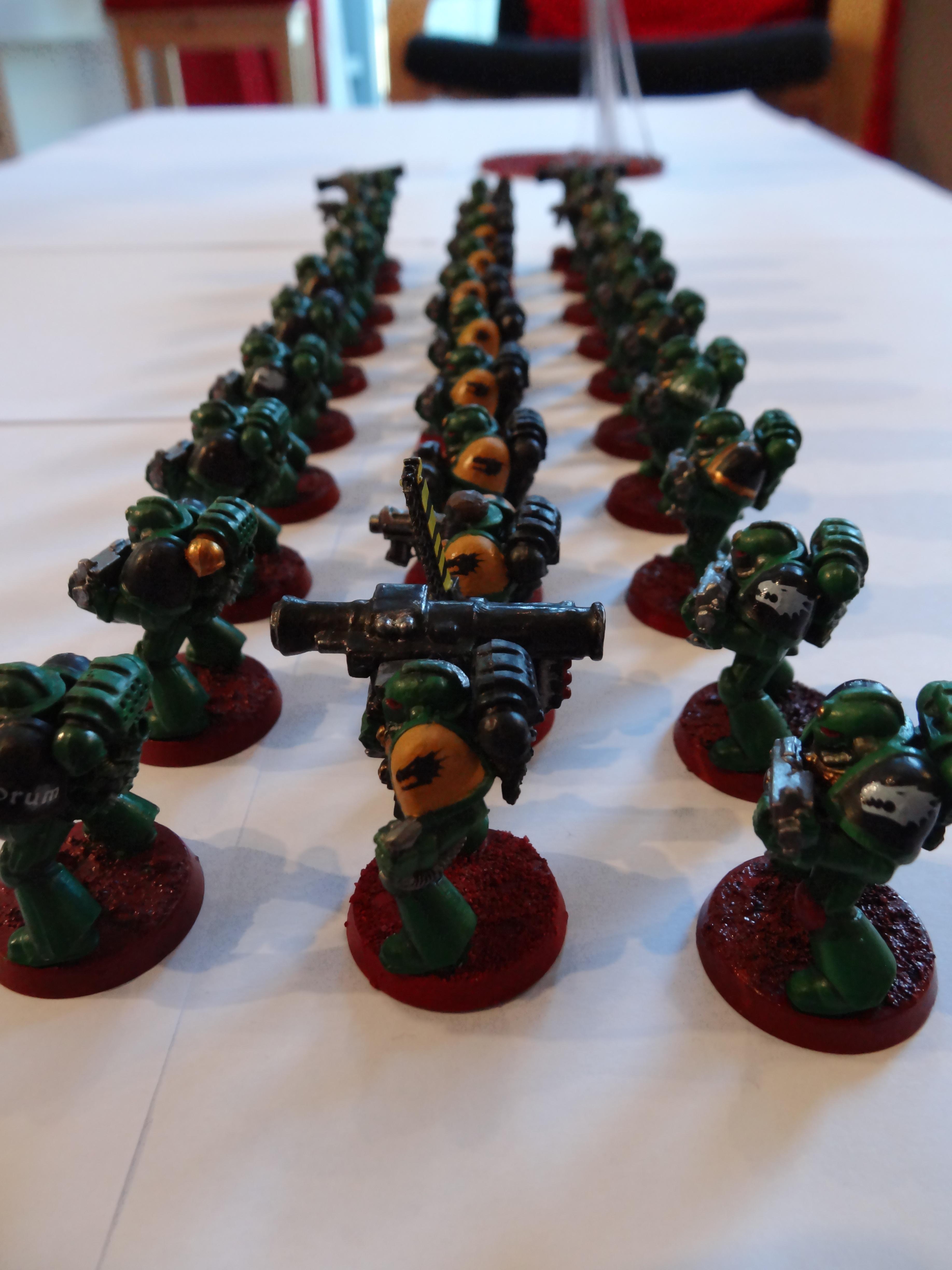 Classic Salamanders - 2nd edition starter set style space marines