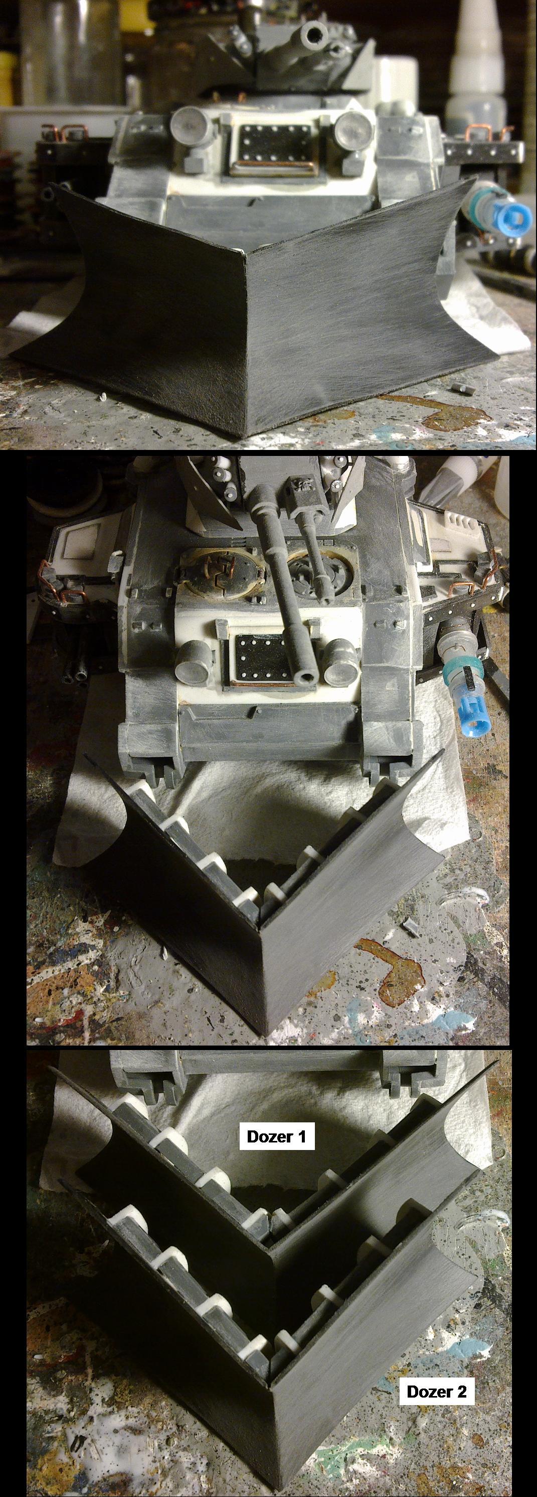 Predator dozer 2 wip and comparison