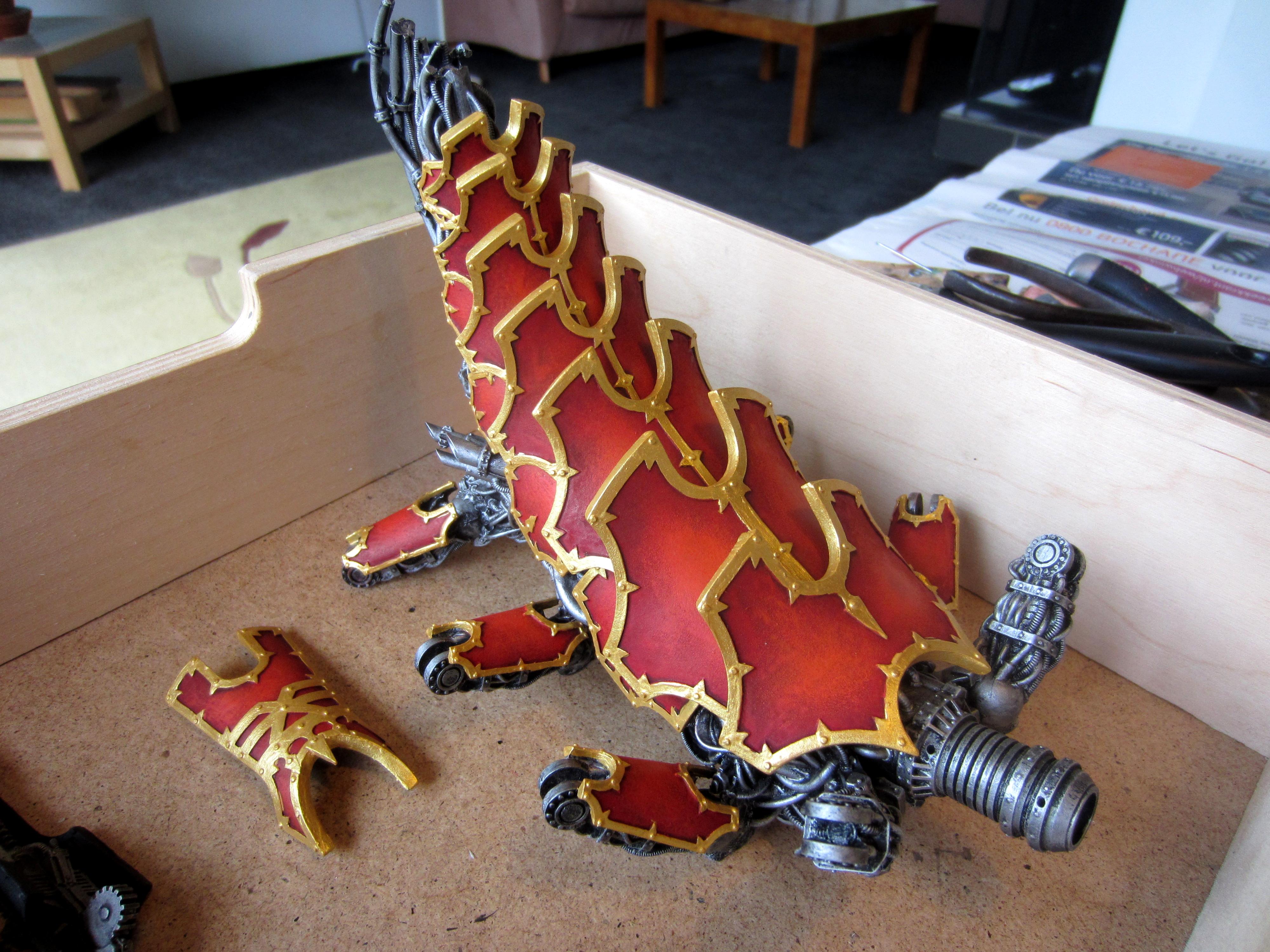 Chaos, Daemons, Forge World, Greater Brass Scorpion, Khorne, Work In Progress
