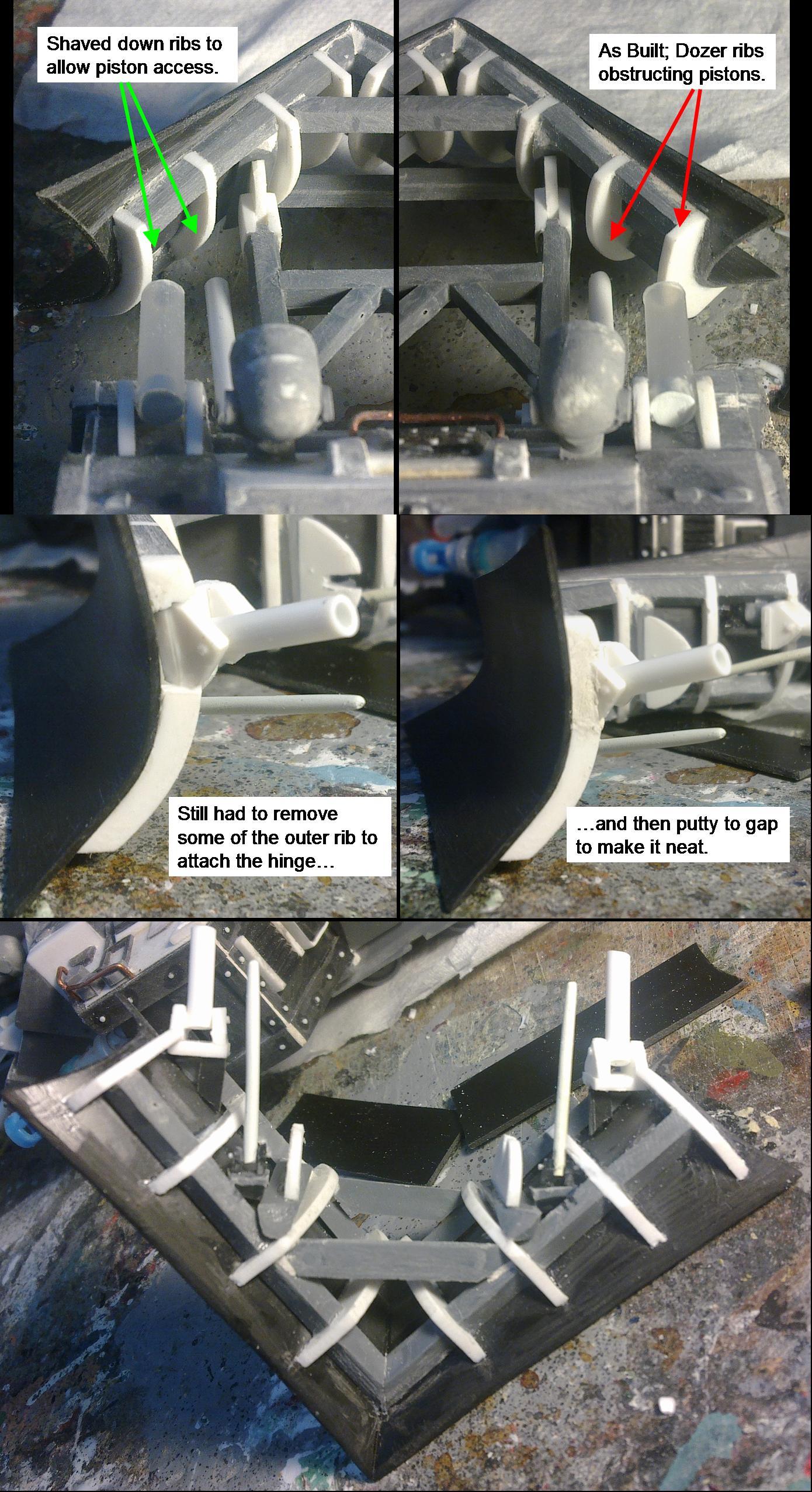 Predator dozer wip 13; problems with the second blade