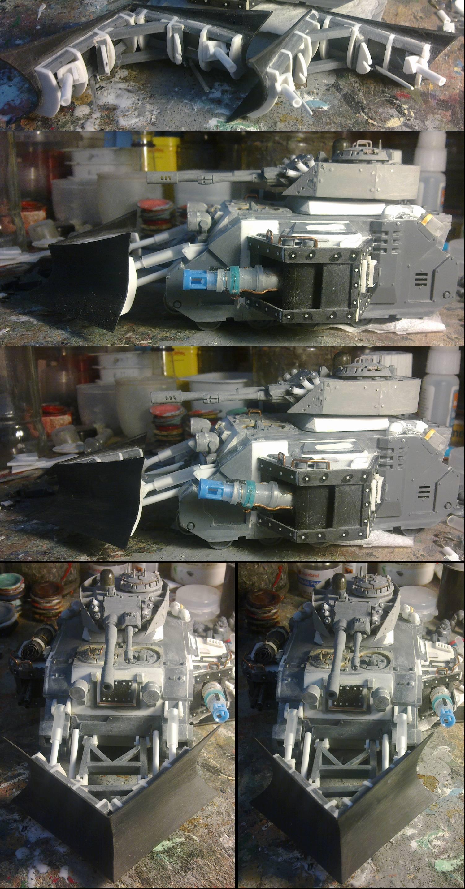 Predator dozer wip 14; Spot the difference