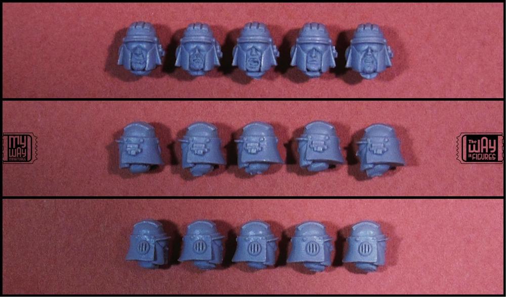 Heads, Helmet, Imperial Guard