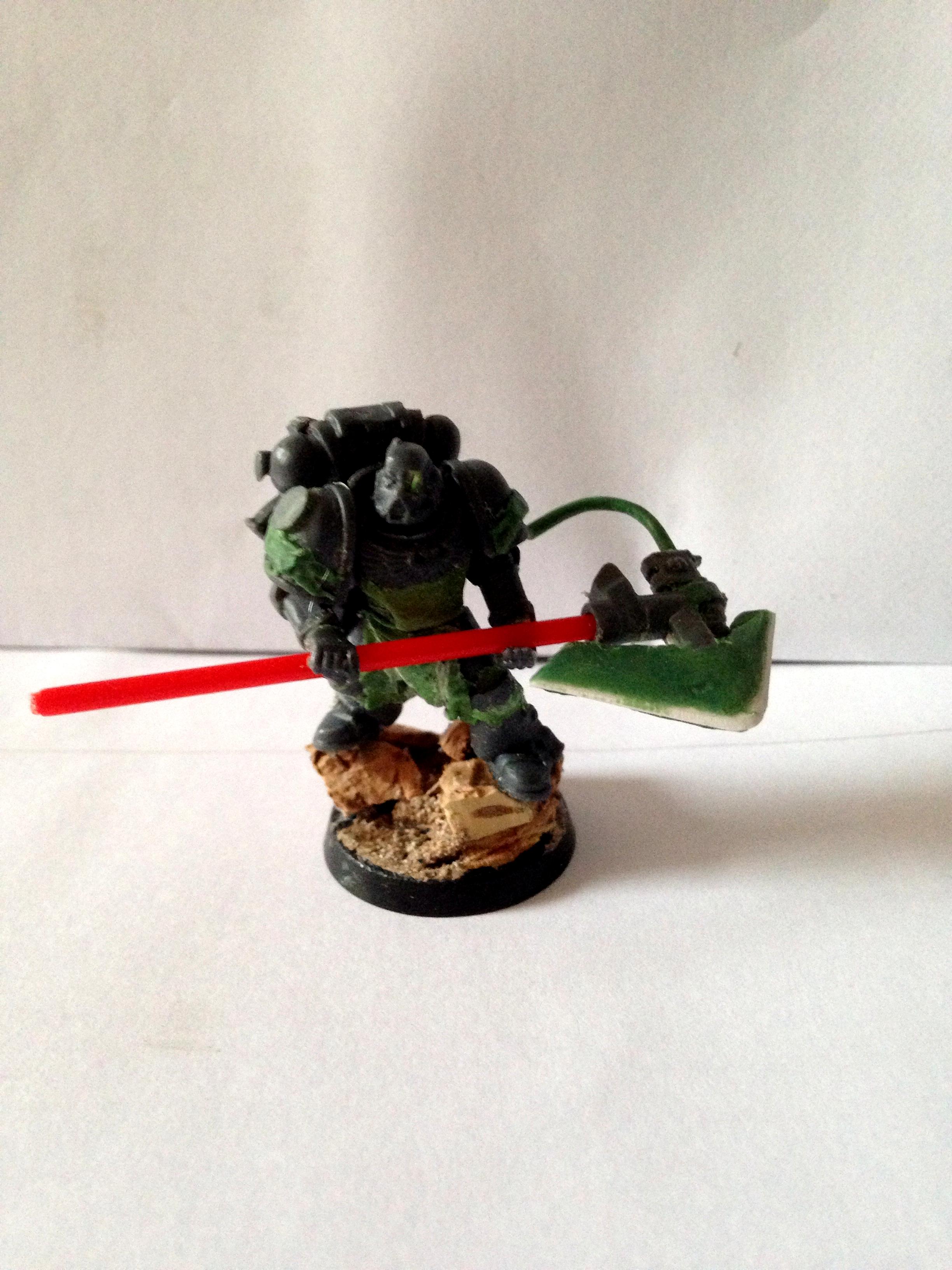 30k, Conversion, Greenstuff, Horus Heresy, Raven Guard
