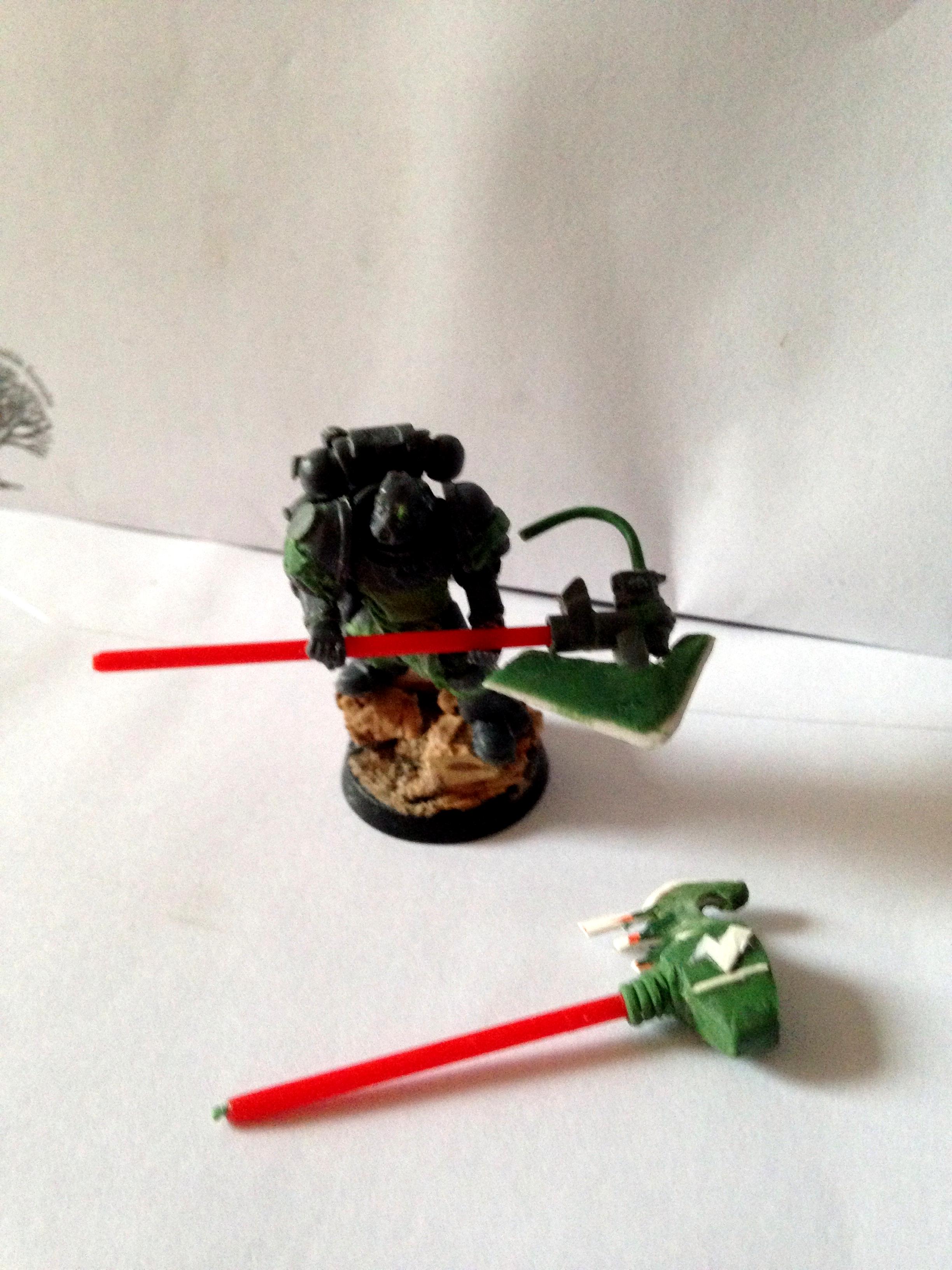 30k, Conversion, Greenstuff, Horus Heresy, Raven Guard