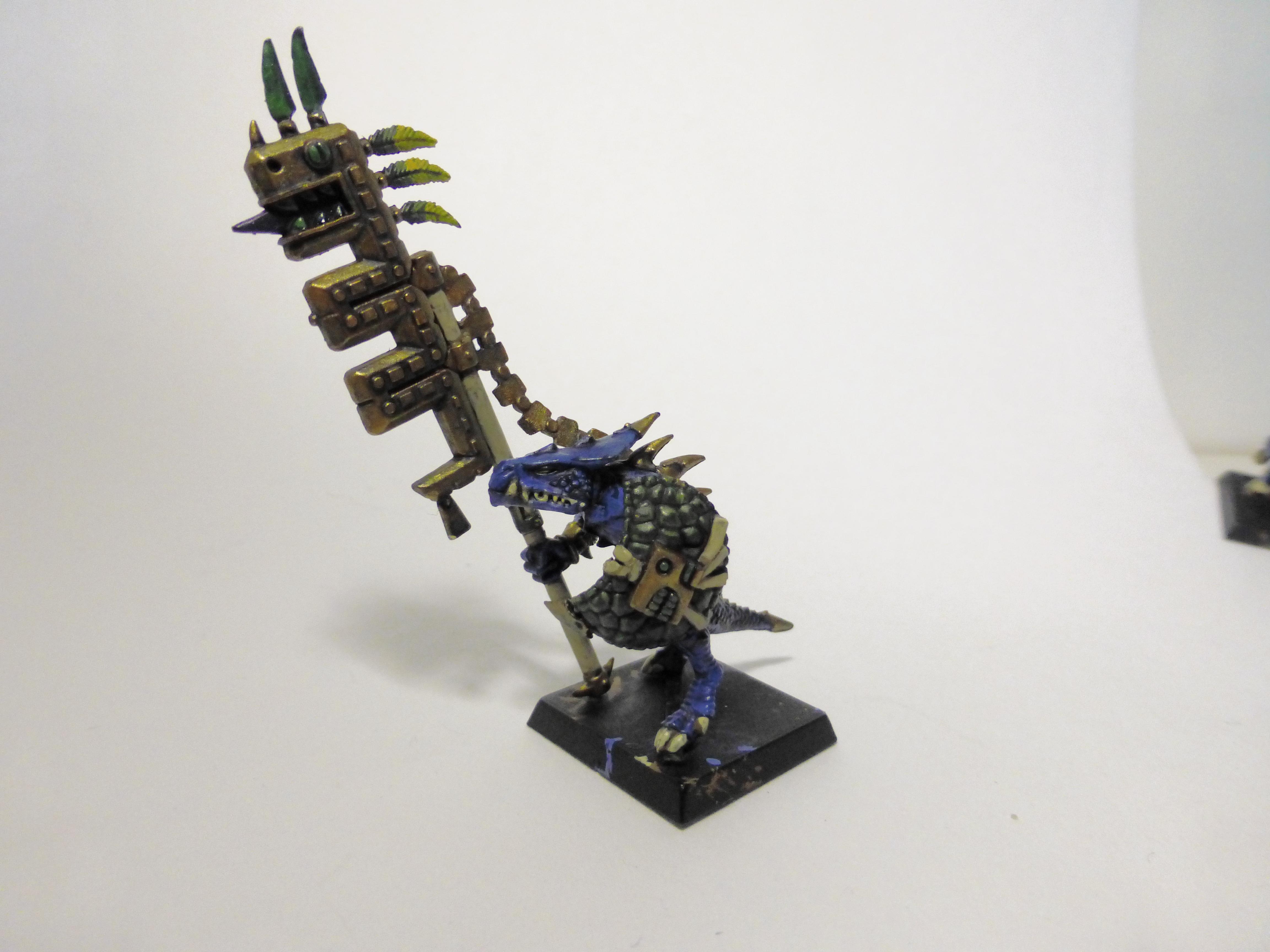 Lizardmen, Saurus, Standard Bearer