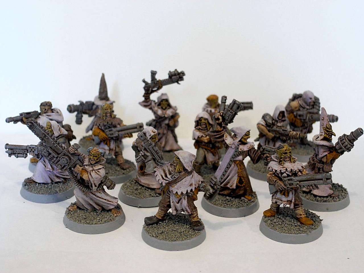 Cawdor, Chaos, Cultists, Necromunda, Redemptionists, Slaanesh