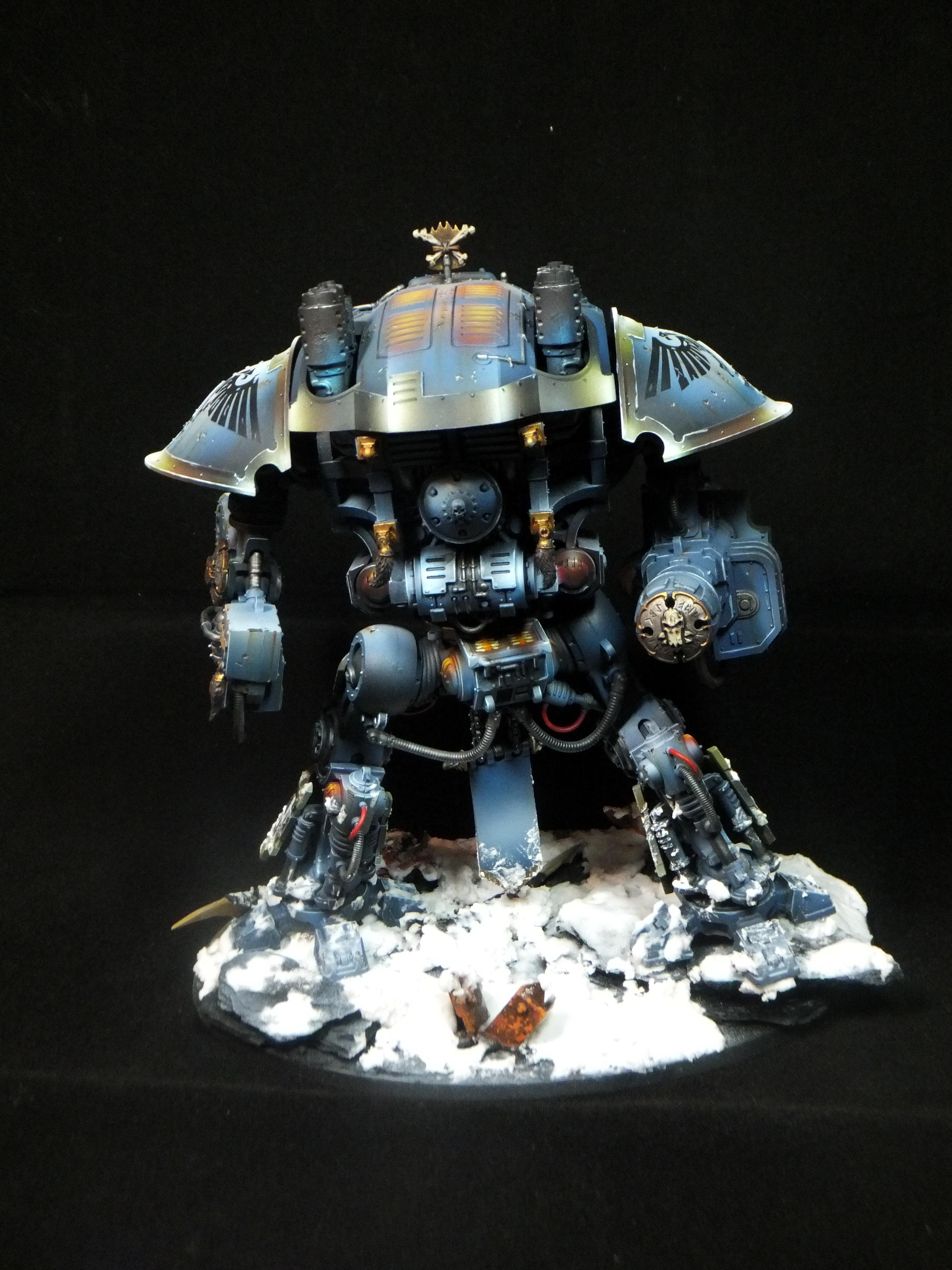 Blue, Game, Gold, Imperial, Knighr, Non-Metallic Metal, Snow, Space Wolves, Workshop