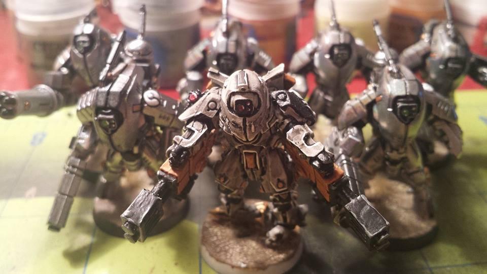 Tau, Shadowsun and her Stealth Team