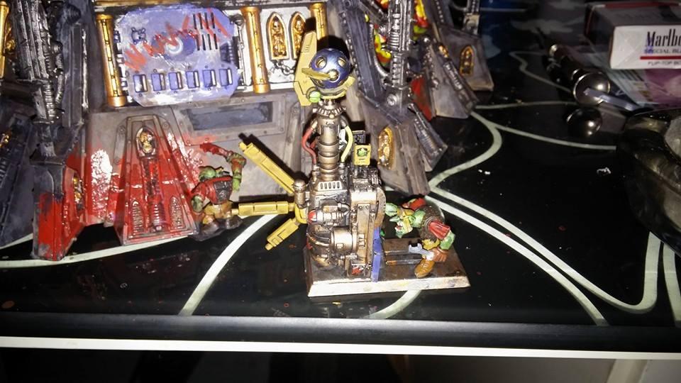 Aquila Strongpoint, Conversion, Looted, Orks, Void Shield Generator, Wall Of Martyrs