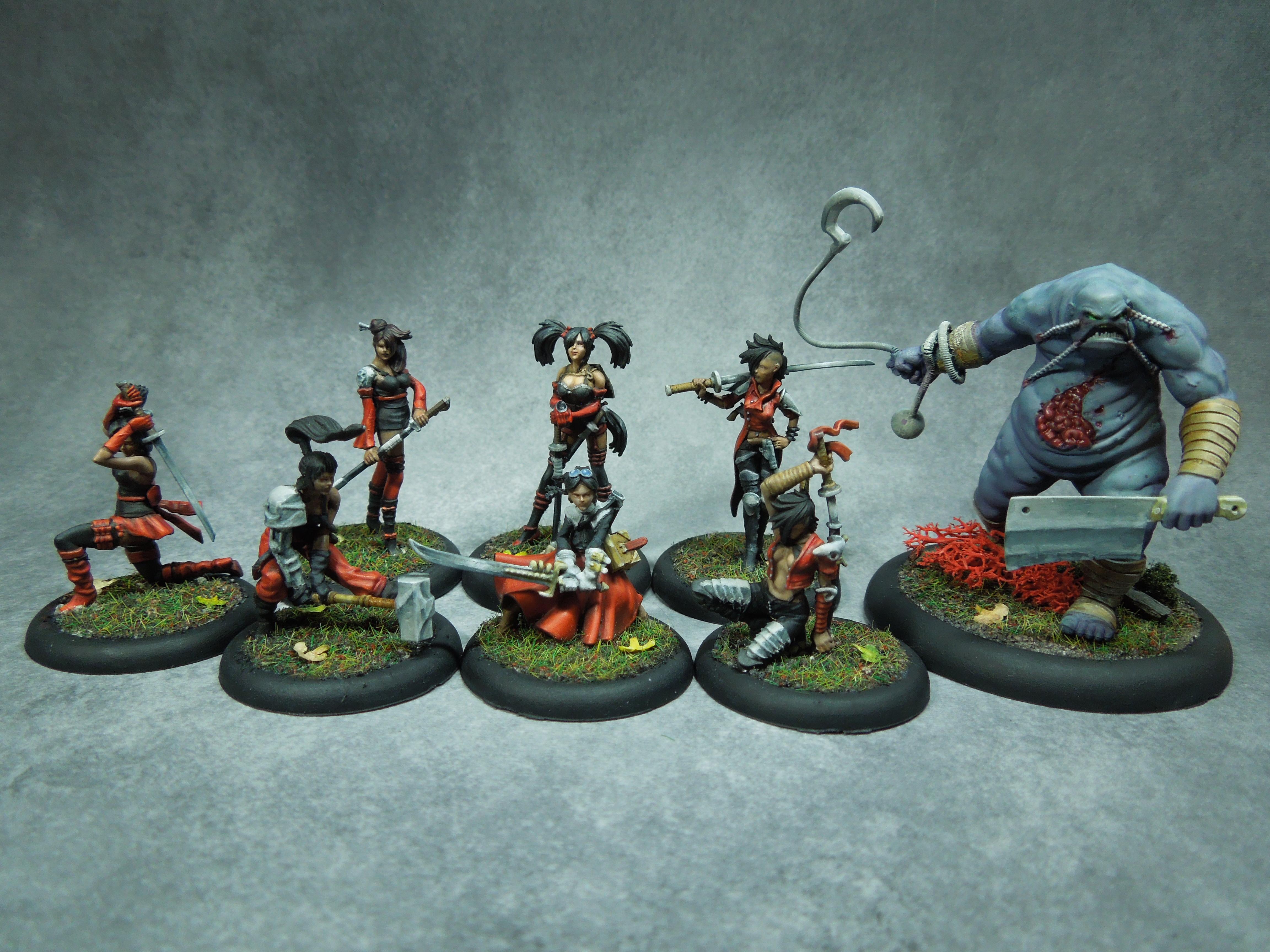 Babymetal, Malifaux, Metal, Non-Metallic Metal, Outcasts, Viks, Viktorias