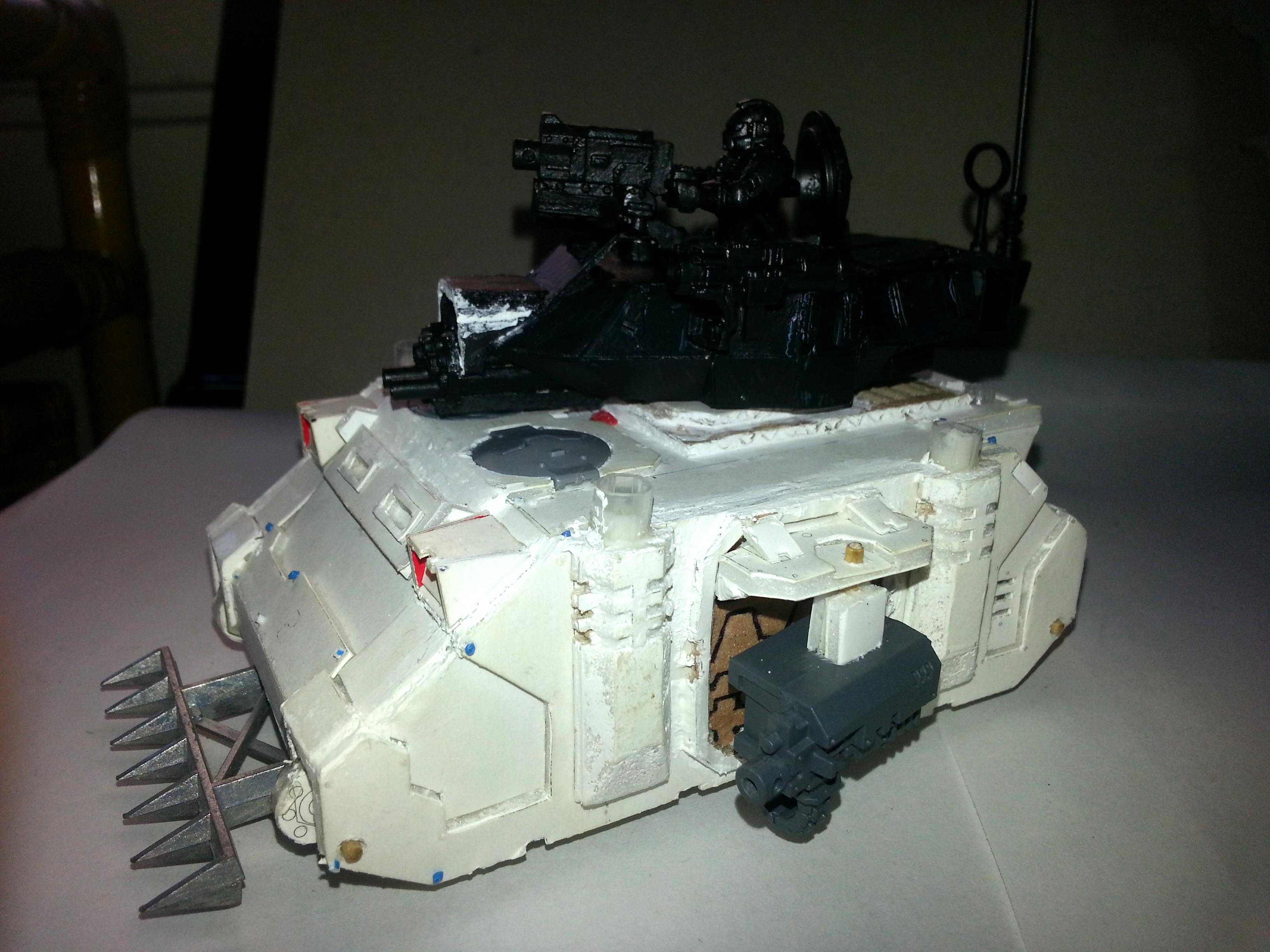 Baal, Blood Angels, Emperor, Predator, Space Marines, Tank, Vehicle, Warhammer 40,000, Work In Progress