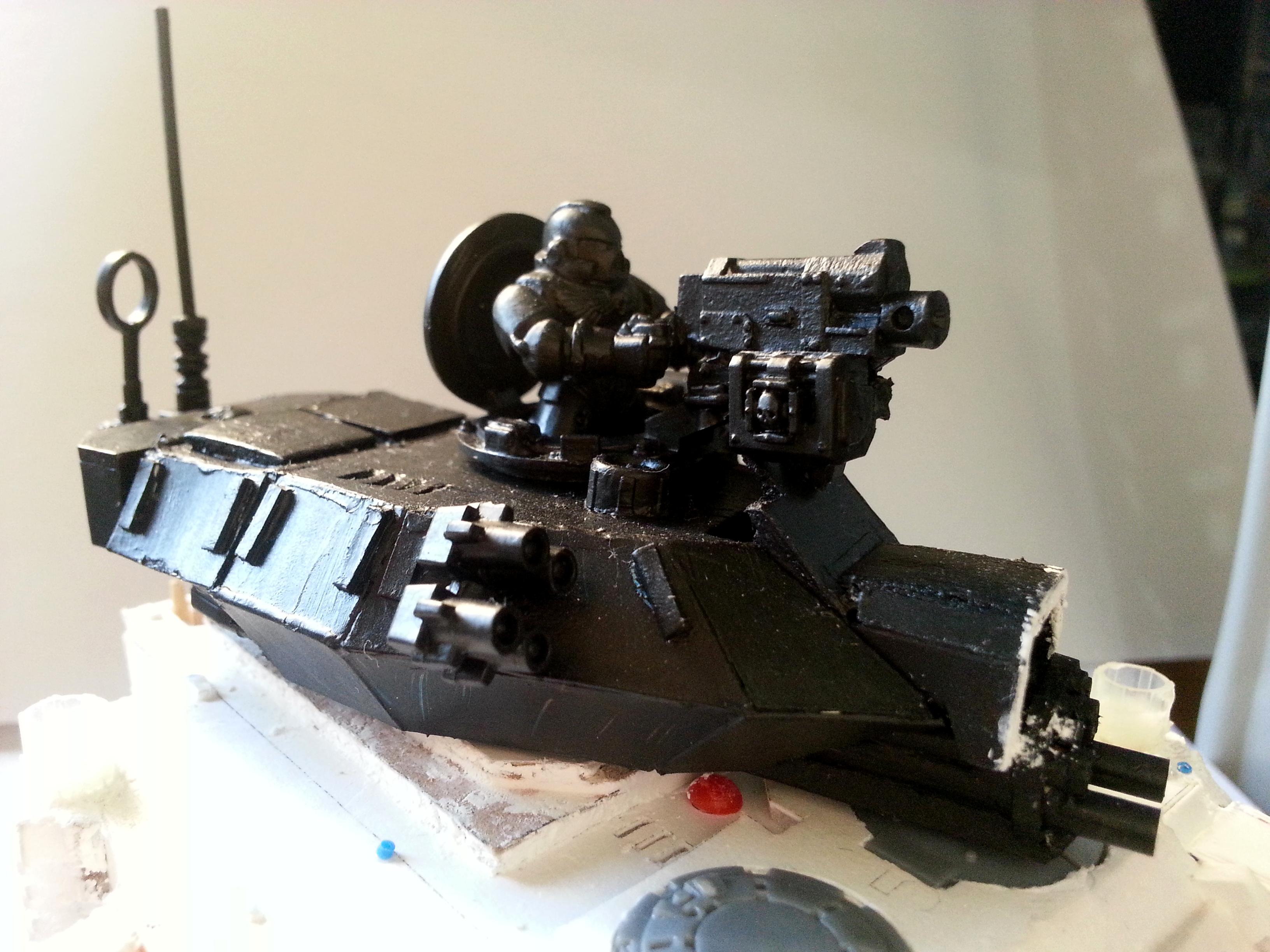 Baal, Blood Angels, Emperor, Predator, Space Marines, Tank, Vehicle, Warhammer 40,000, Work In Progress