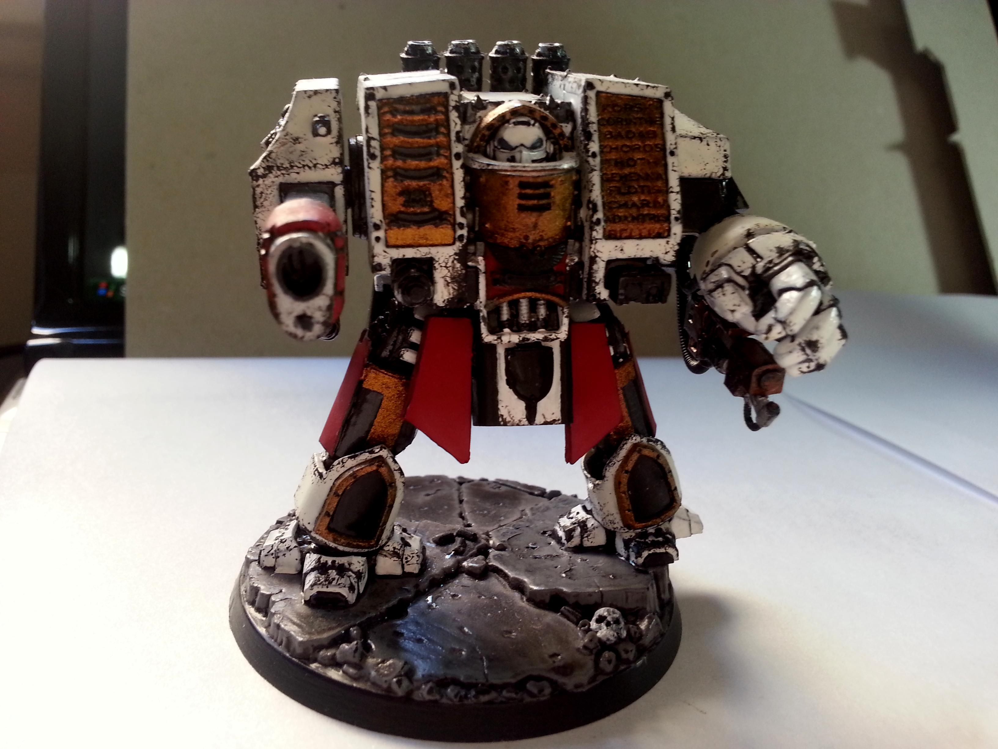 Conversion, Dreadnought, Emperor, Grey Knights, Inquisition, Space Marines, Warhammer 40,000, Work In Progress