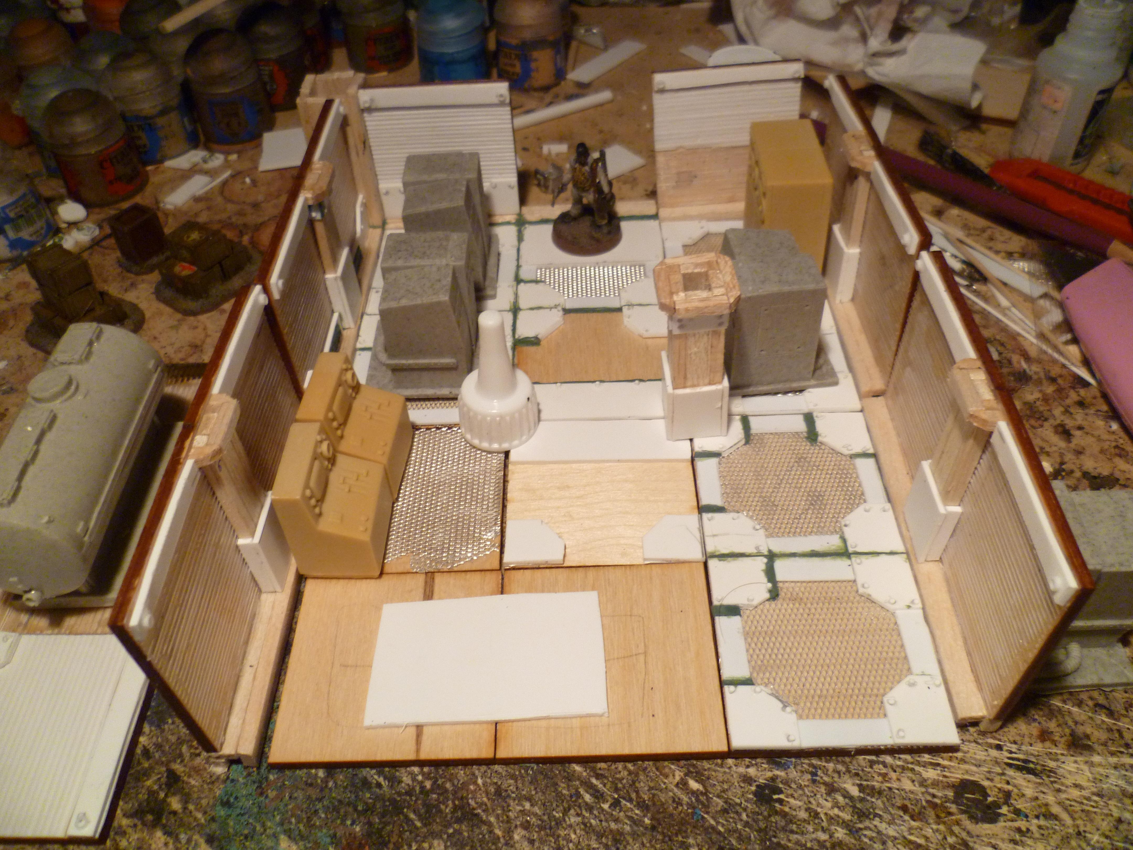 WIP Radio Tower Interior