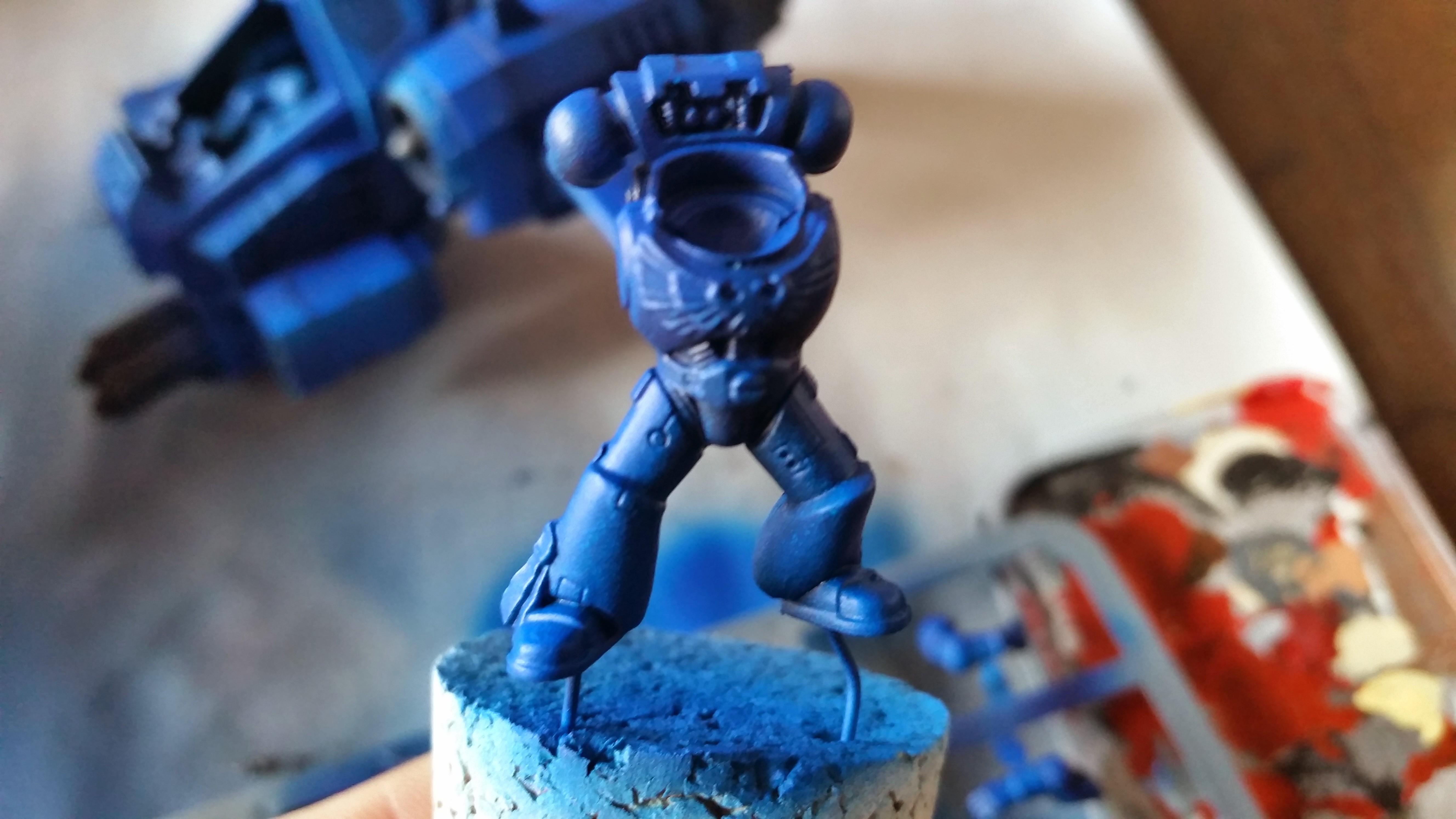 ultramarine at base level shade and highlight