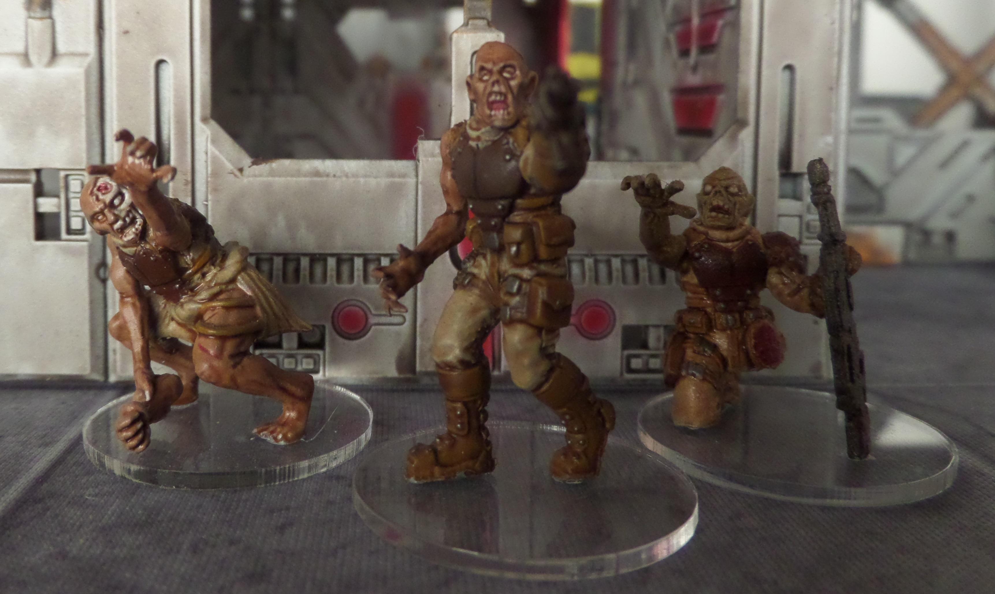 Clear Acrylic Base, Corporation, Deadzone, Scifi, Space Marines