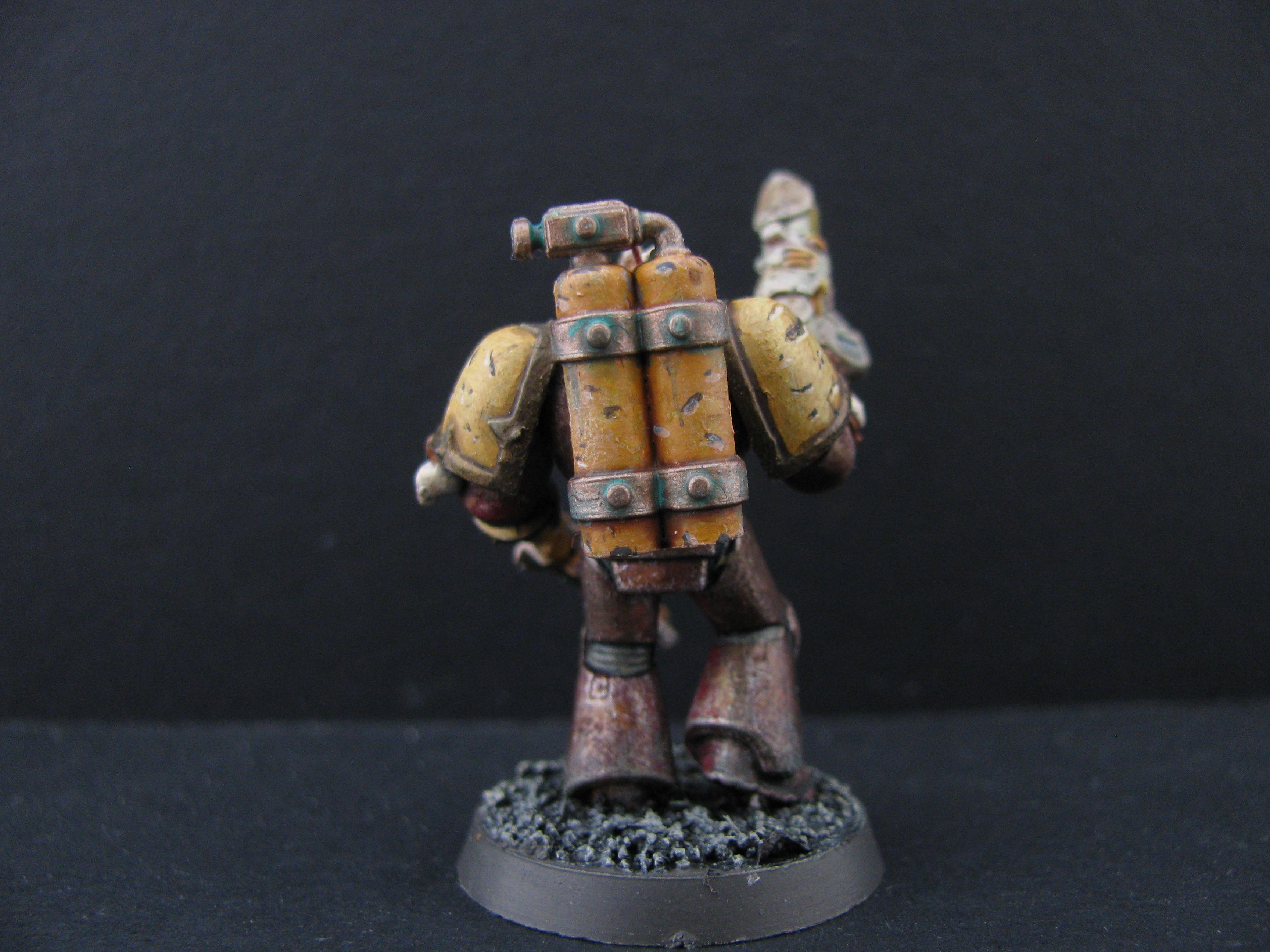 Chaos, Conversion, Nurgle, Space Marines, Warhammer 40,000
