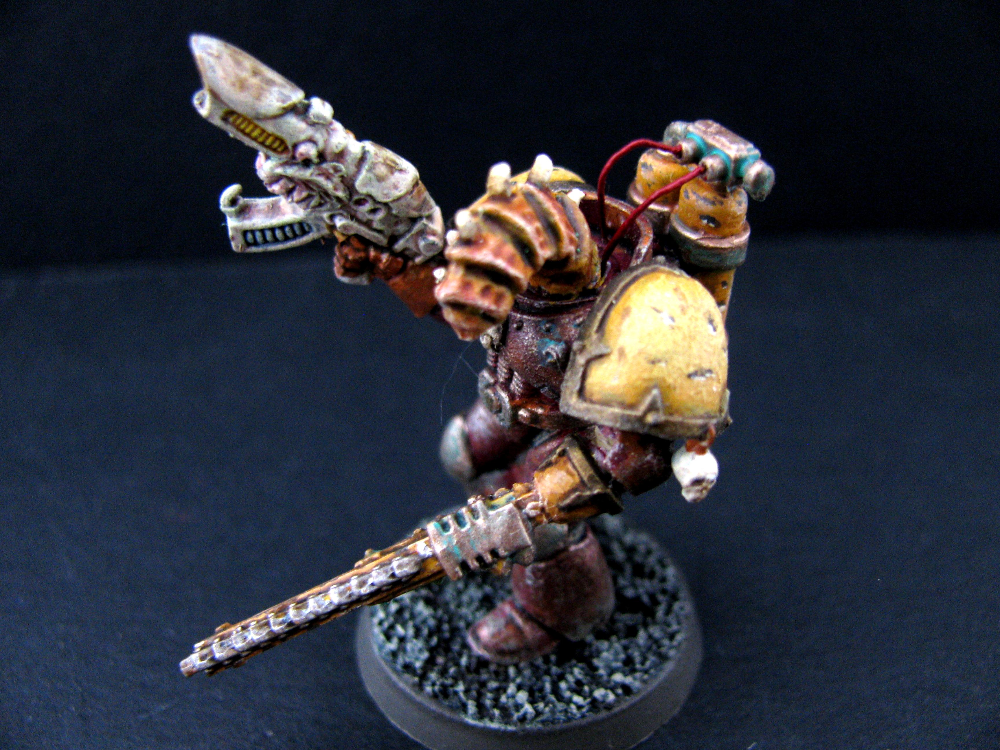 Chaos, Conversion, Nurgle, Space Marines, Warhammer 40,000