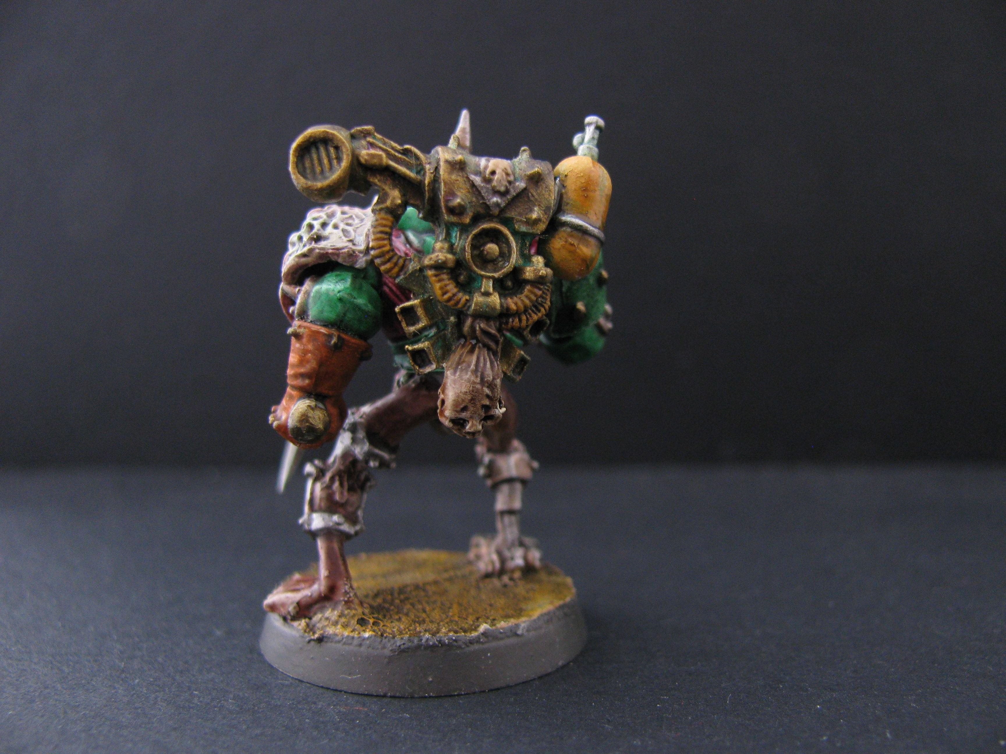 Chaos, Conversion, Nurgle, Space Marines, Warhammer 40,000