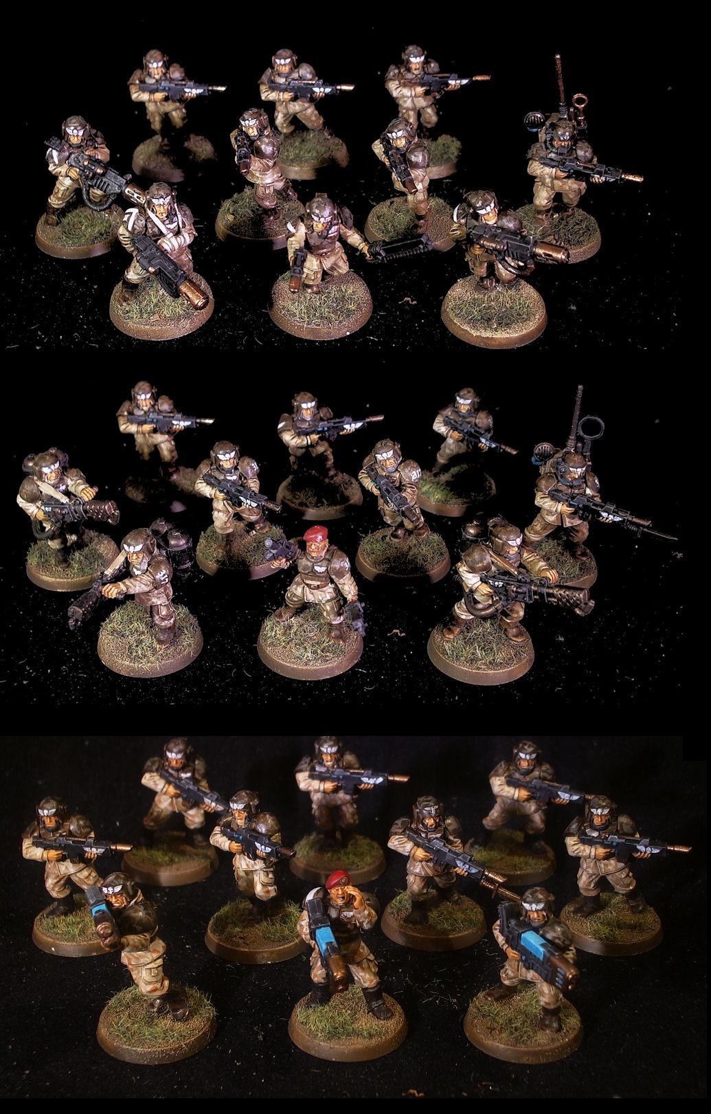 Astra Militarum, Desert, Troops